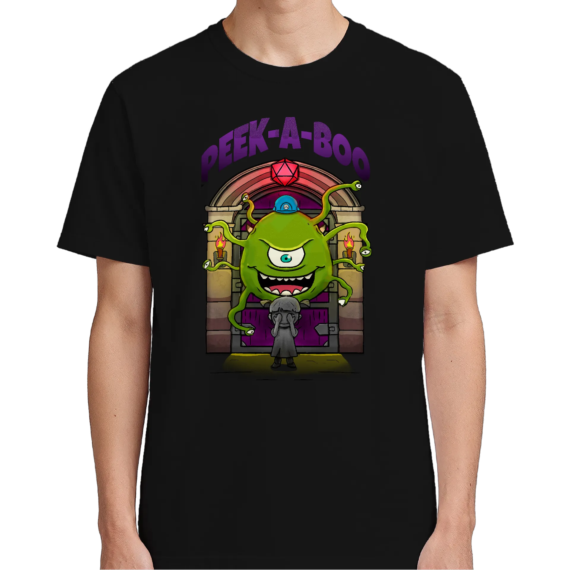 Camiseta Monstro Verde Fantasia 100% Algodão de Impacto Arcano — imagem 4 de 6