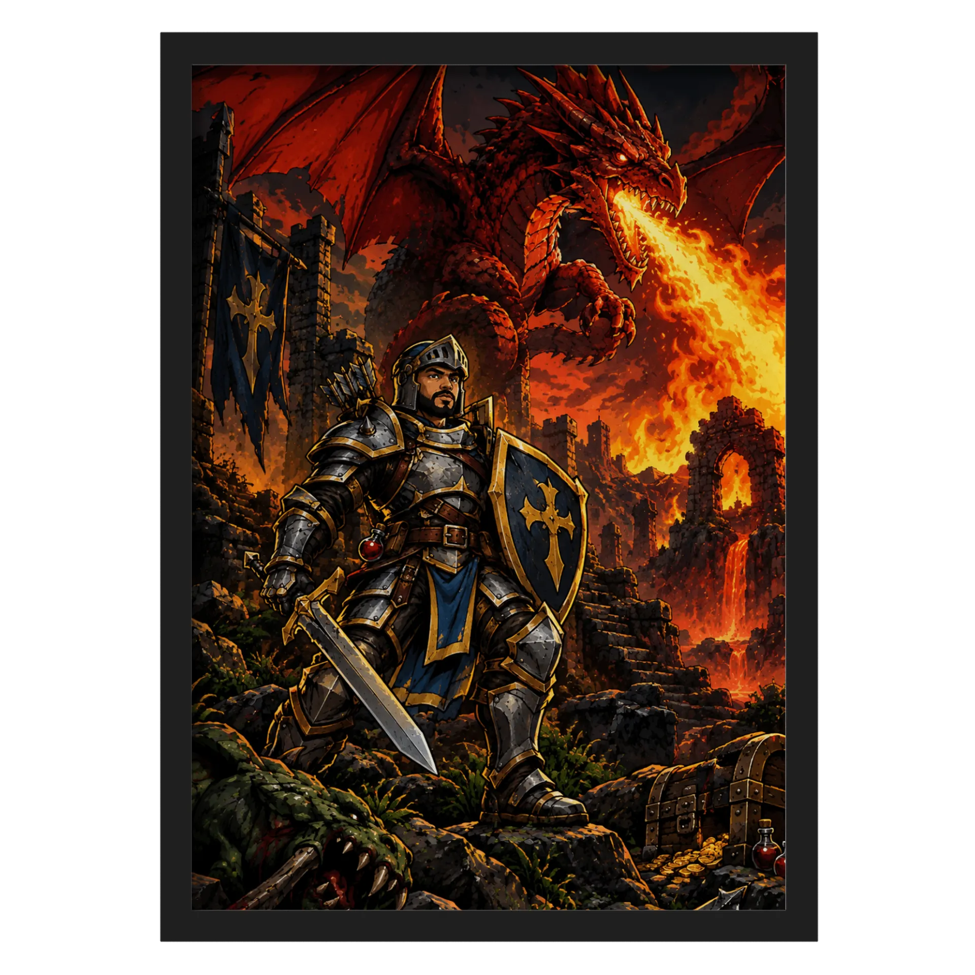 QUADRO EK DRAGON LORD - Imagem 1