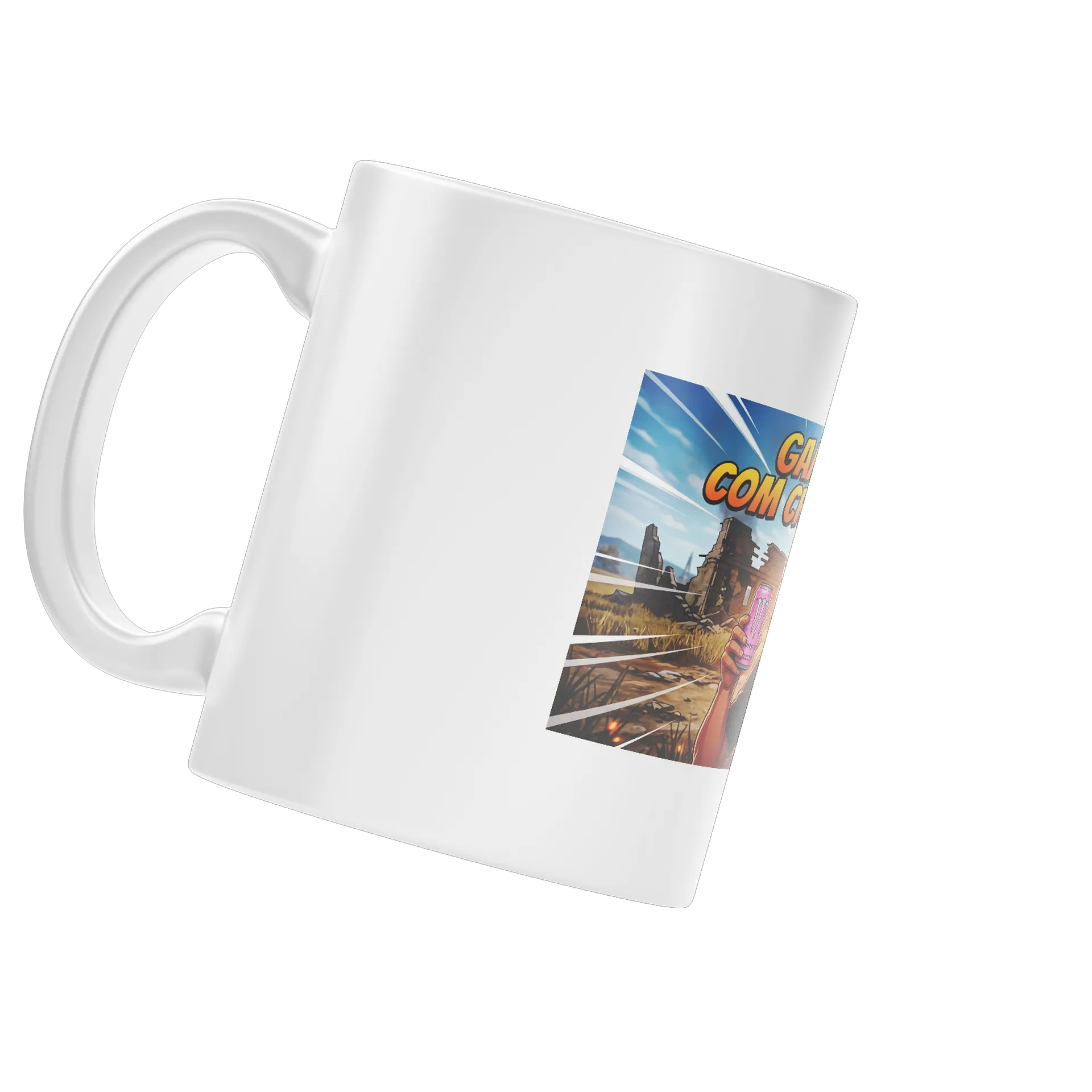 Caneca Cartoon Gamer com Crusadagam es 325ml de Crusadagames  — imagem 3 de 4