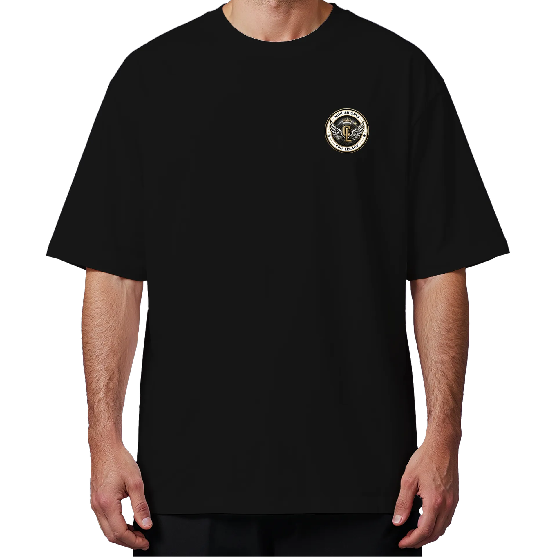 Camiseta Oversized Estampa Mentalidade de Campeão 100% - Imagem 4