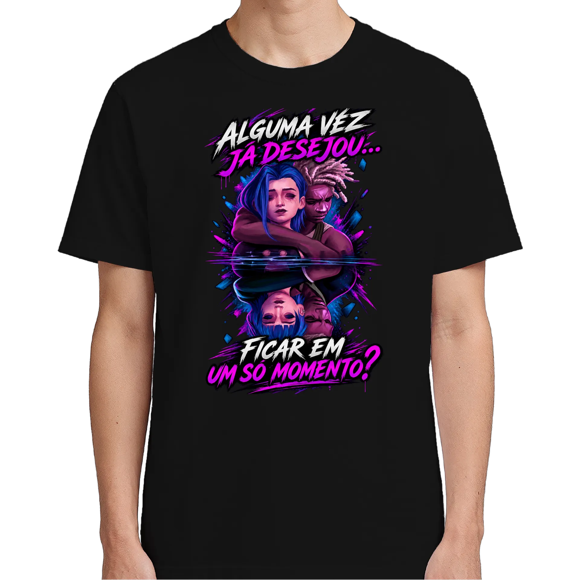 Camiseta Arcane Ekko e Jinx - Imagem 5