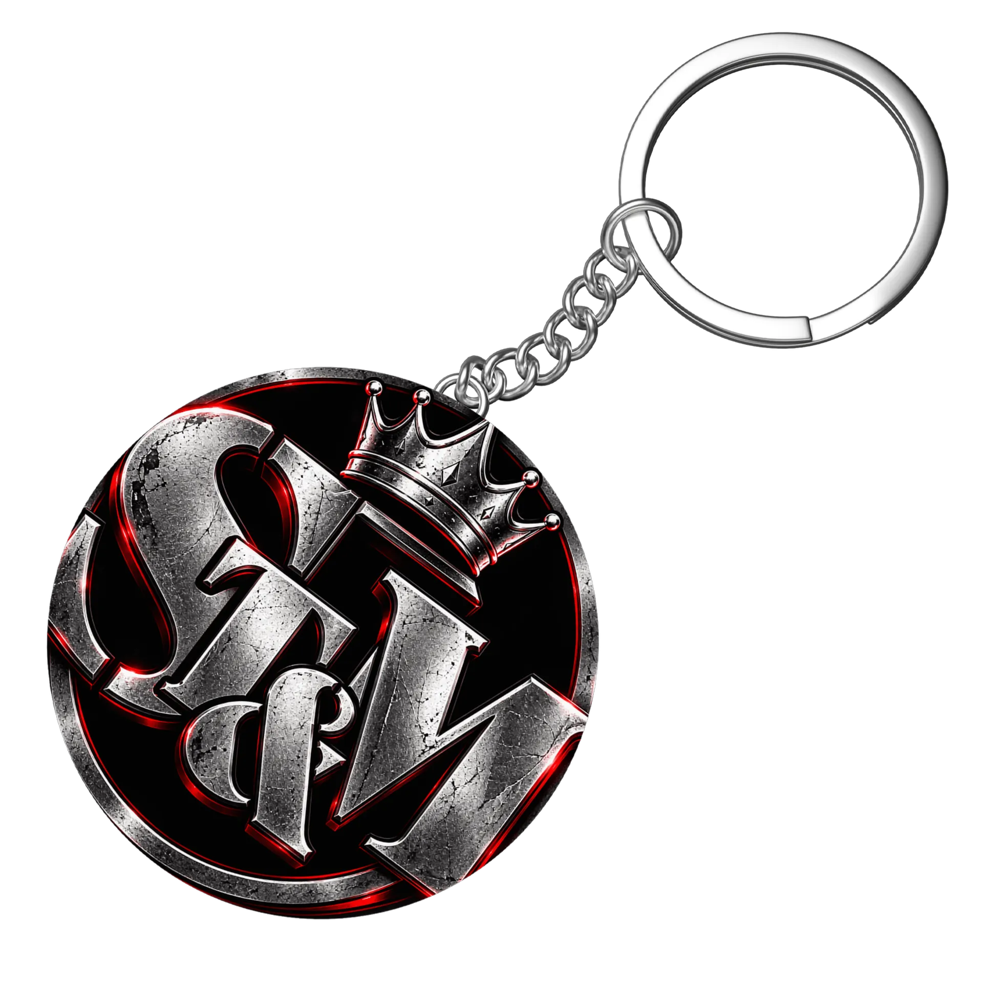 Chaveiro MDF Logo STM 125 5x5cm Gráficos Metalizados - Imagem 3