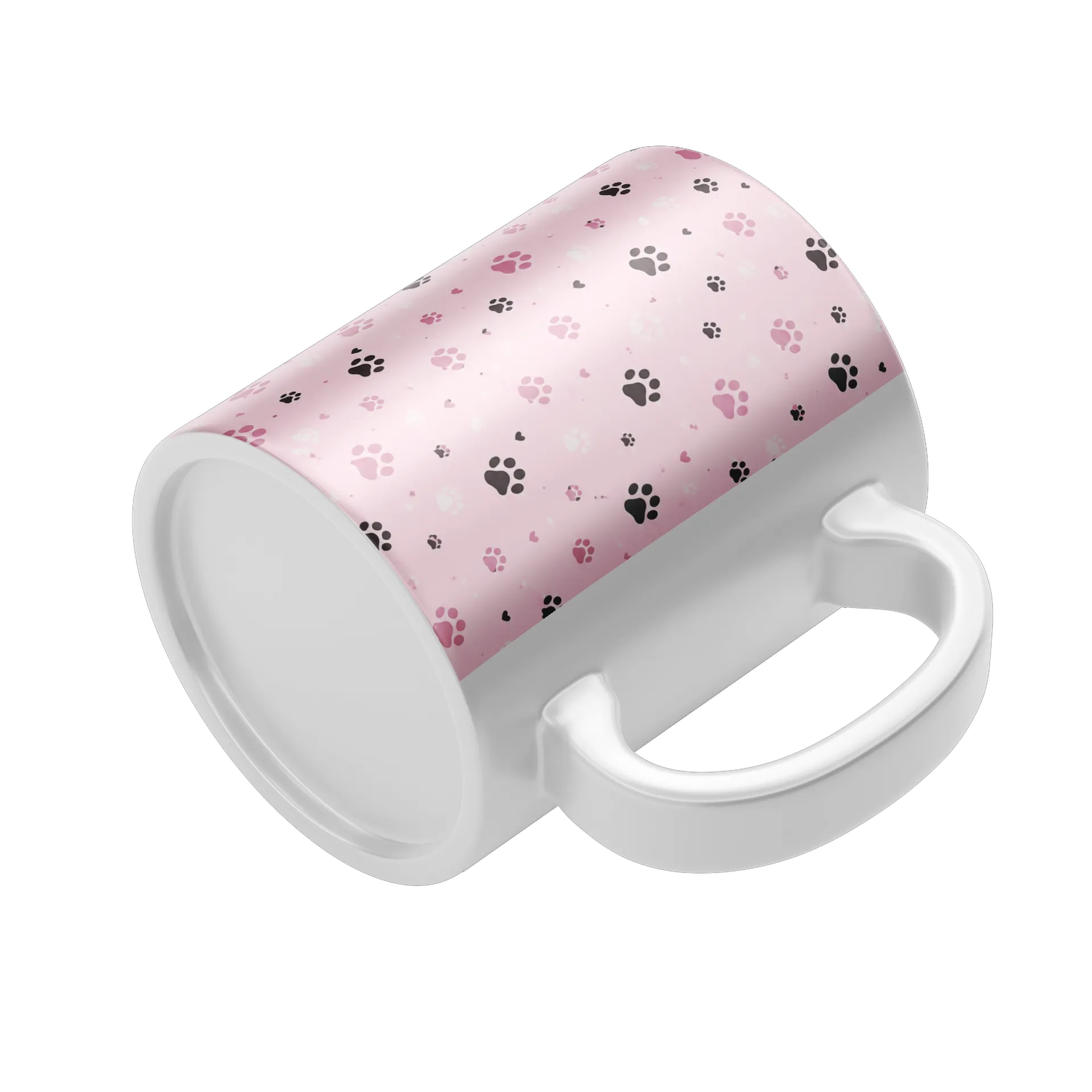Caneca pegadas de gato  - Imagem 4