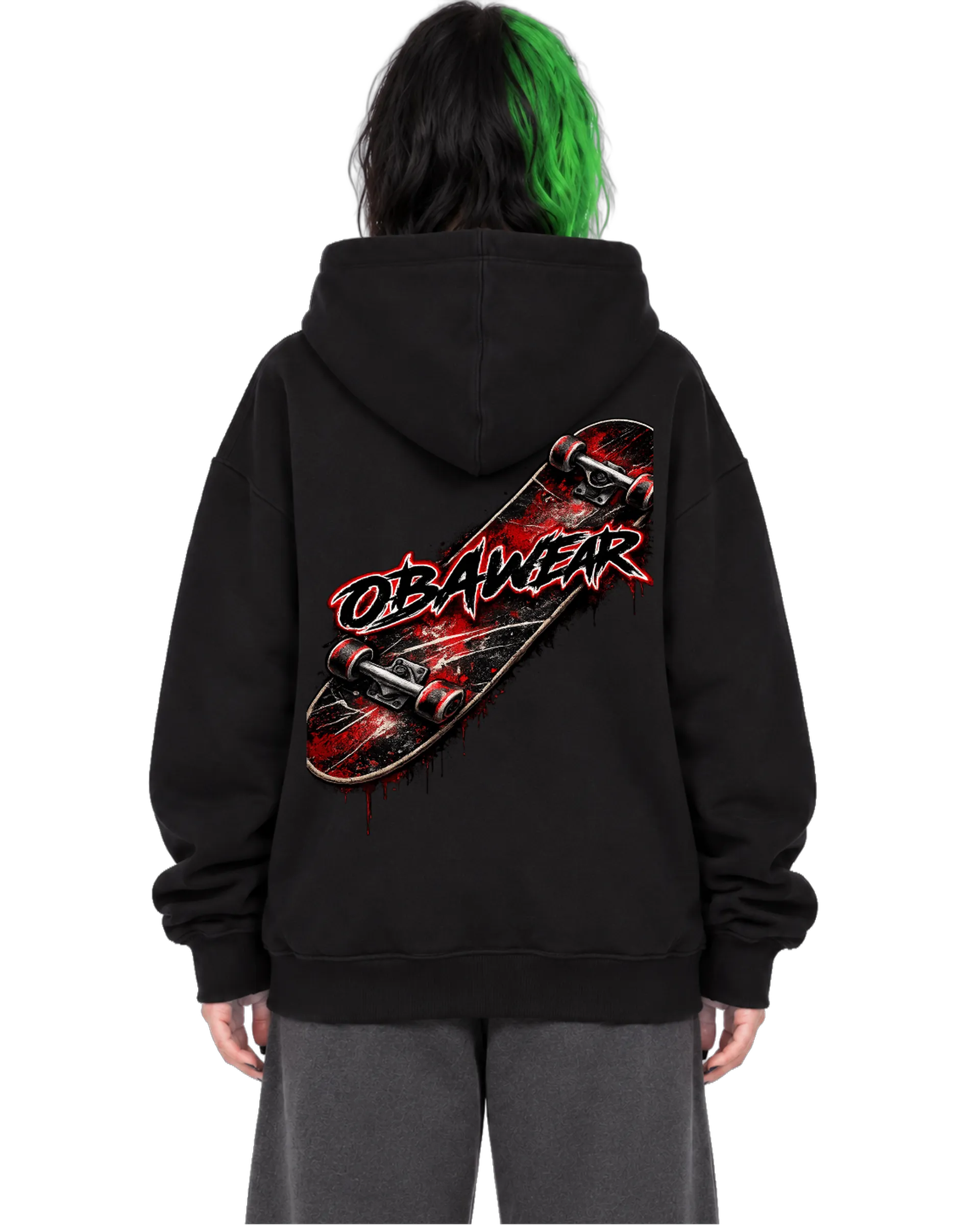 Moletom Canguru obawear Skate - Imagem 2