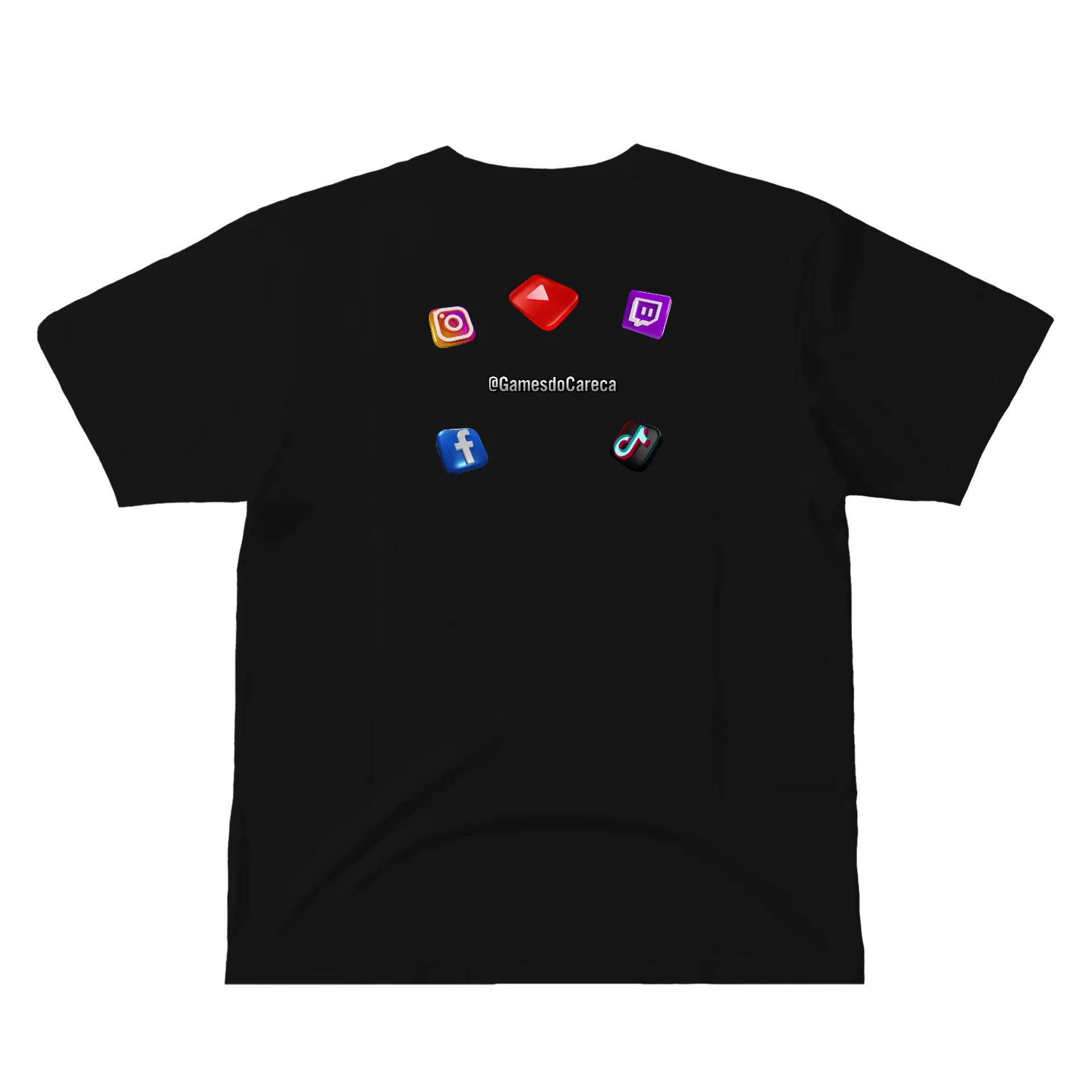 Camiseta personalizada de GamesdoCareca
