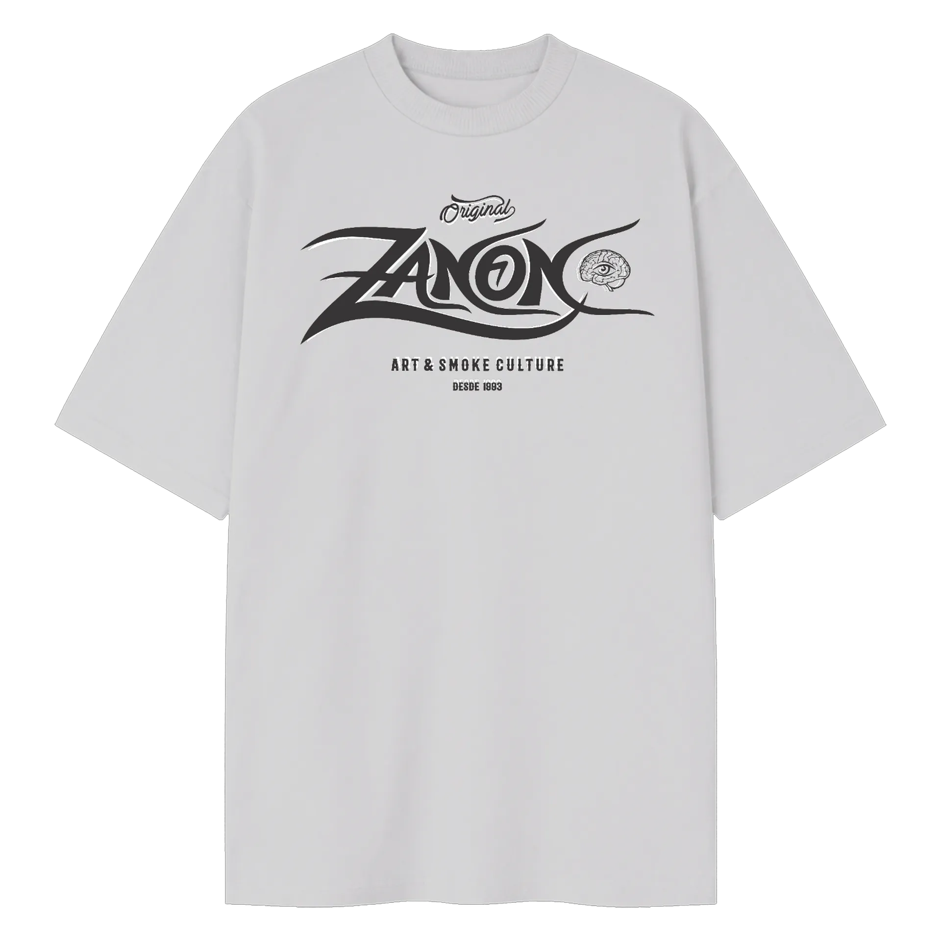 Camiseta Oversized Original Zanon Bombing 100% Algodão - Imagem 1