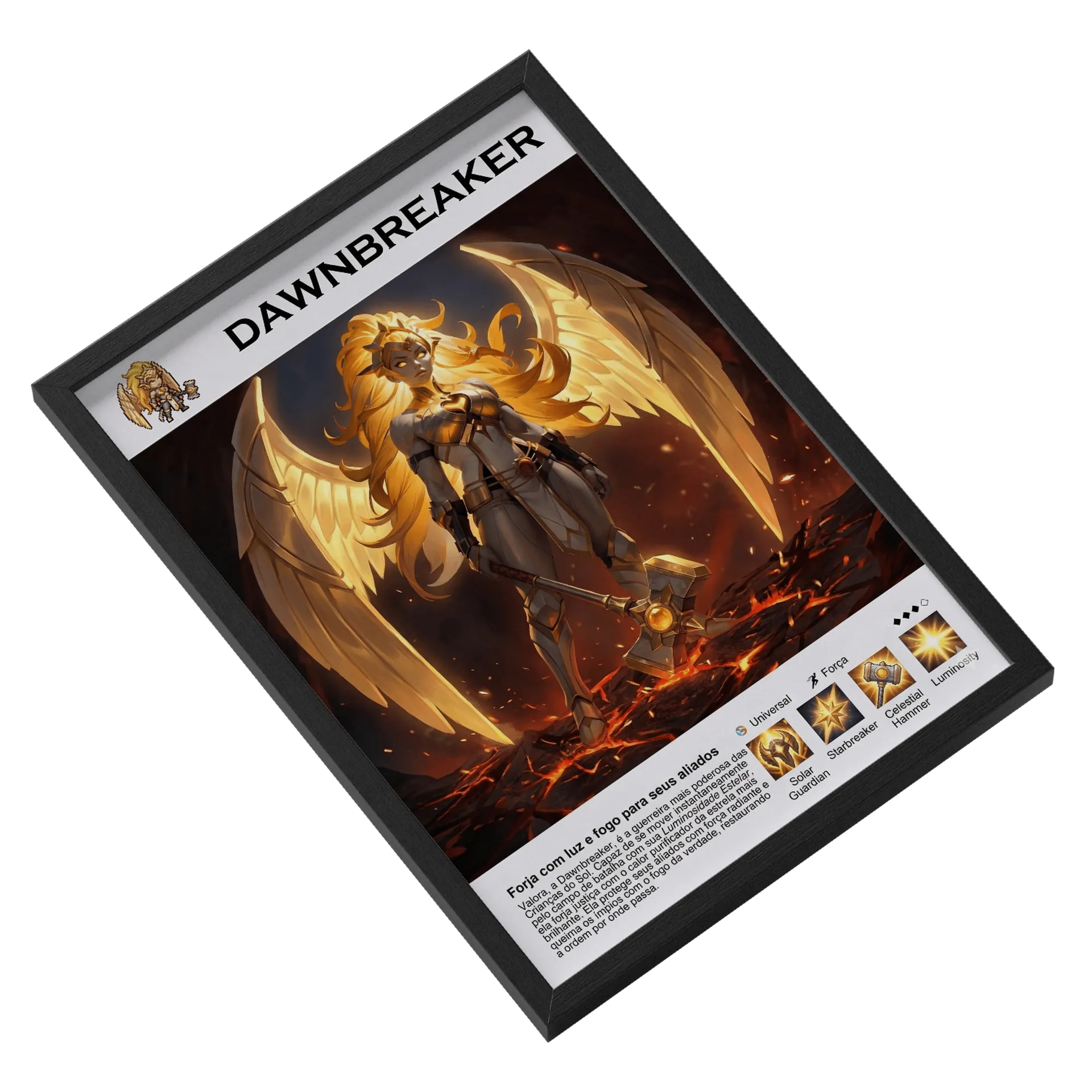 Quadro A3 Dawnbreaker Exclusivo - Imagem 2