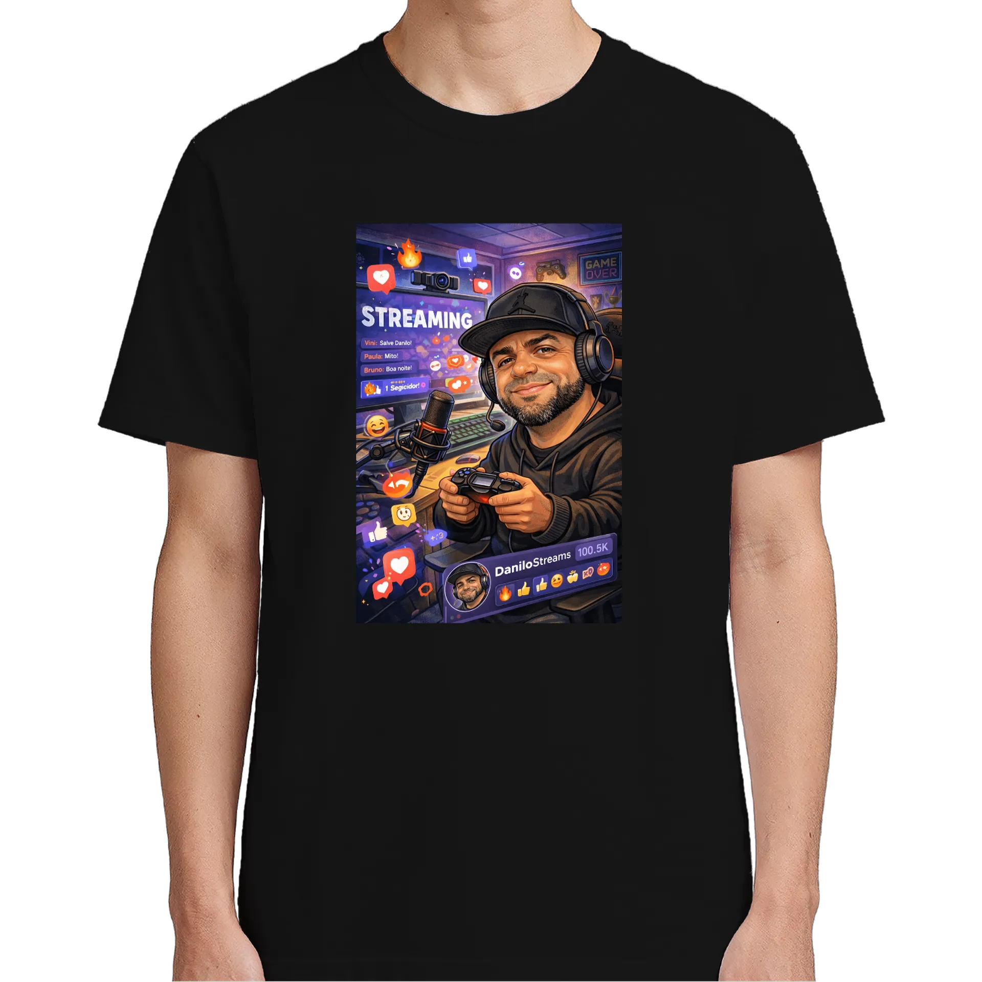 Camiseta personalizada KETAFPS  - Imagem 5