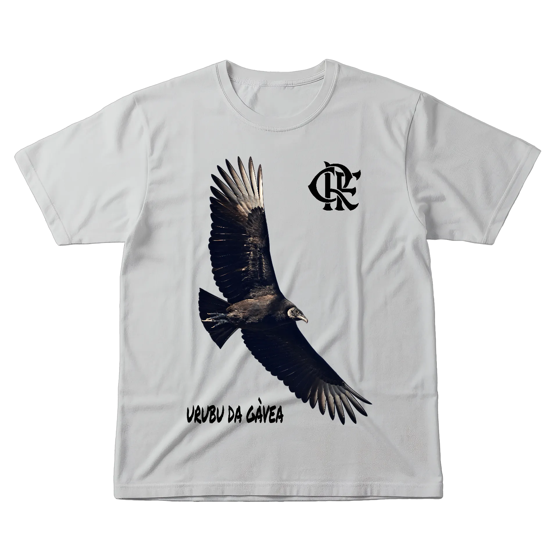 Camiseta URUBU DA GÁVEA Realista 100% Algodão - Imagem 1