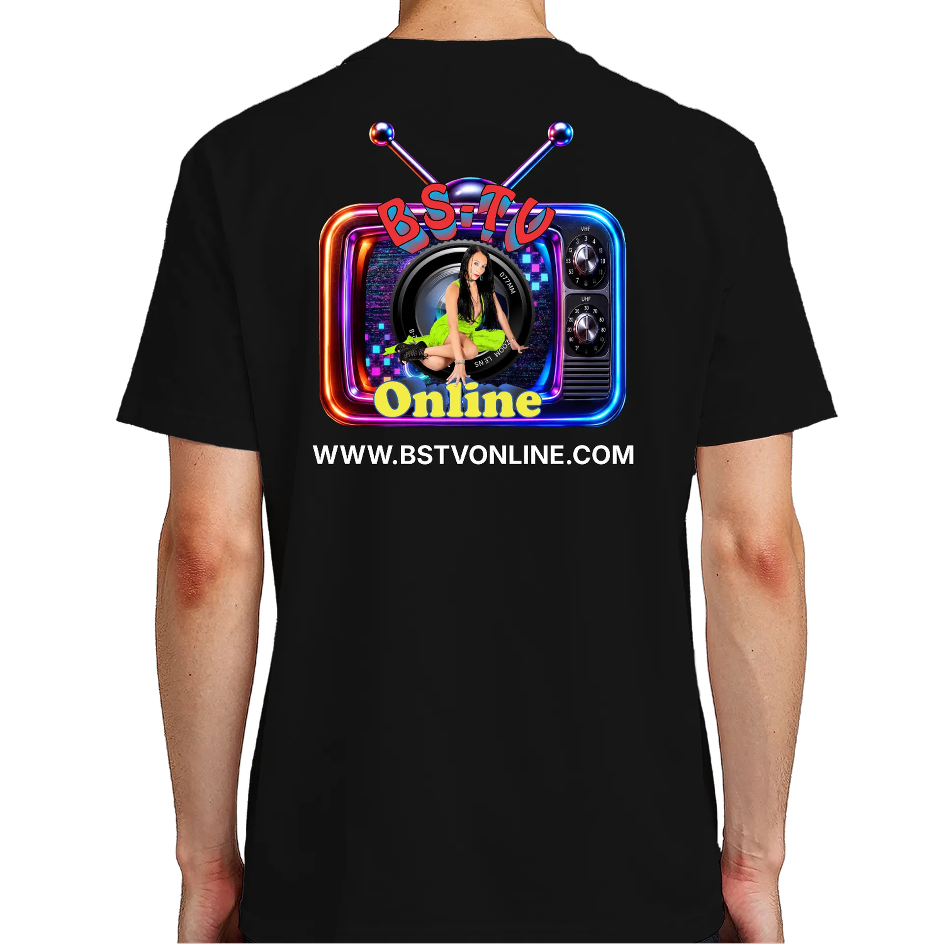 Camiseta personalizada de BS-TV Online — imagem 6 de 6