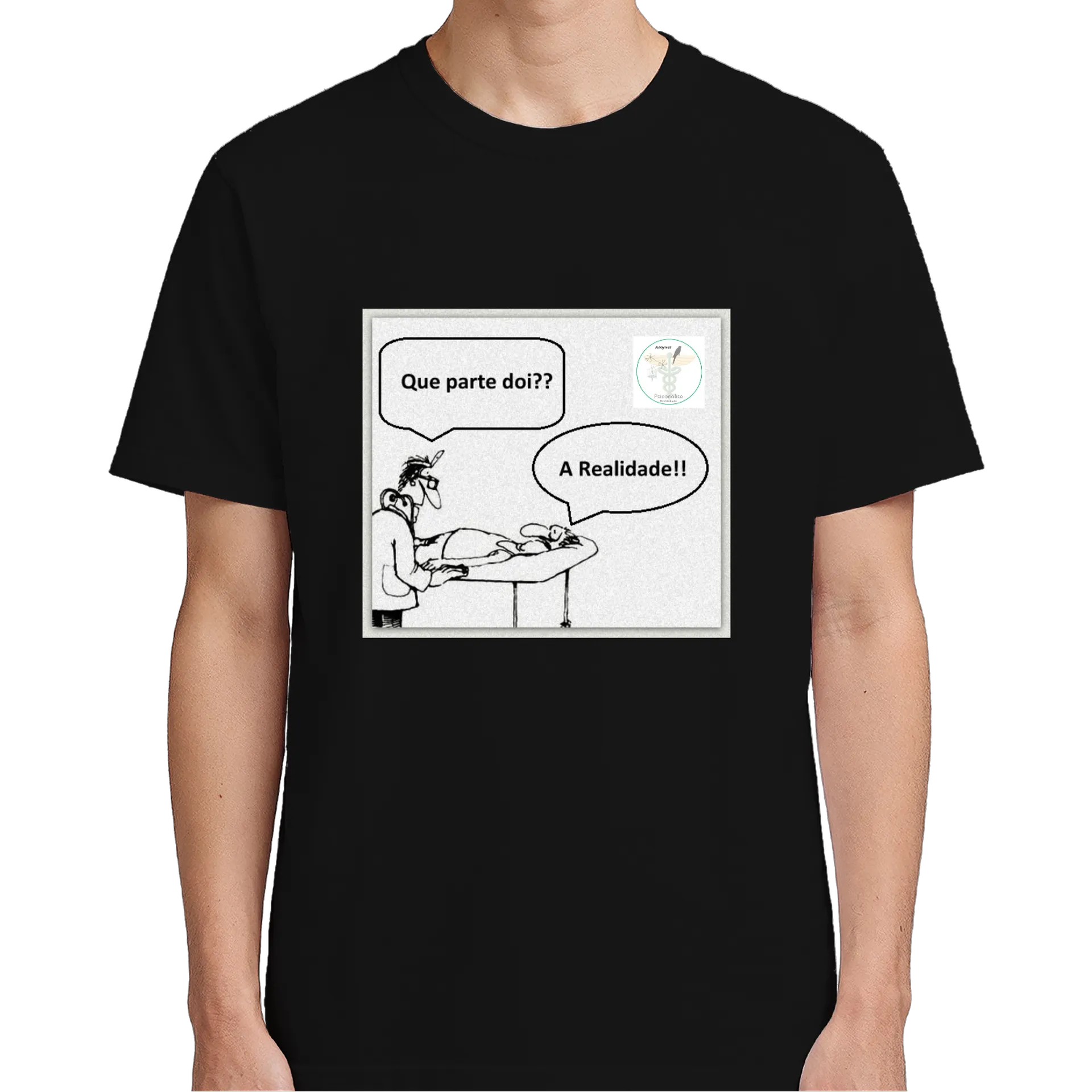 Camiseta Humor Médico Que Parte Dói 100% Algodão - Imagem 5