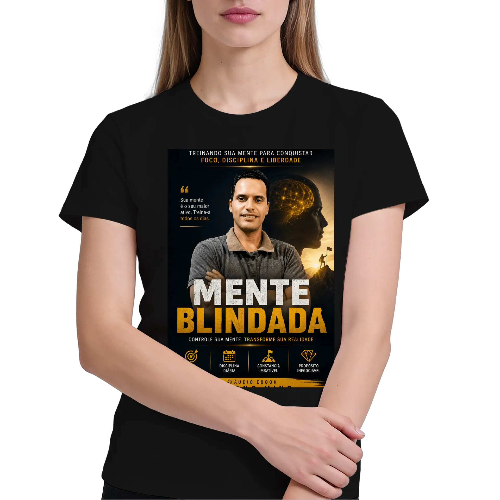 Camiseta Strong Mind  de ErinaldoJose — imagem 3 de 6