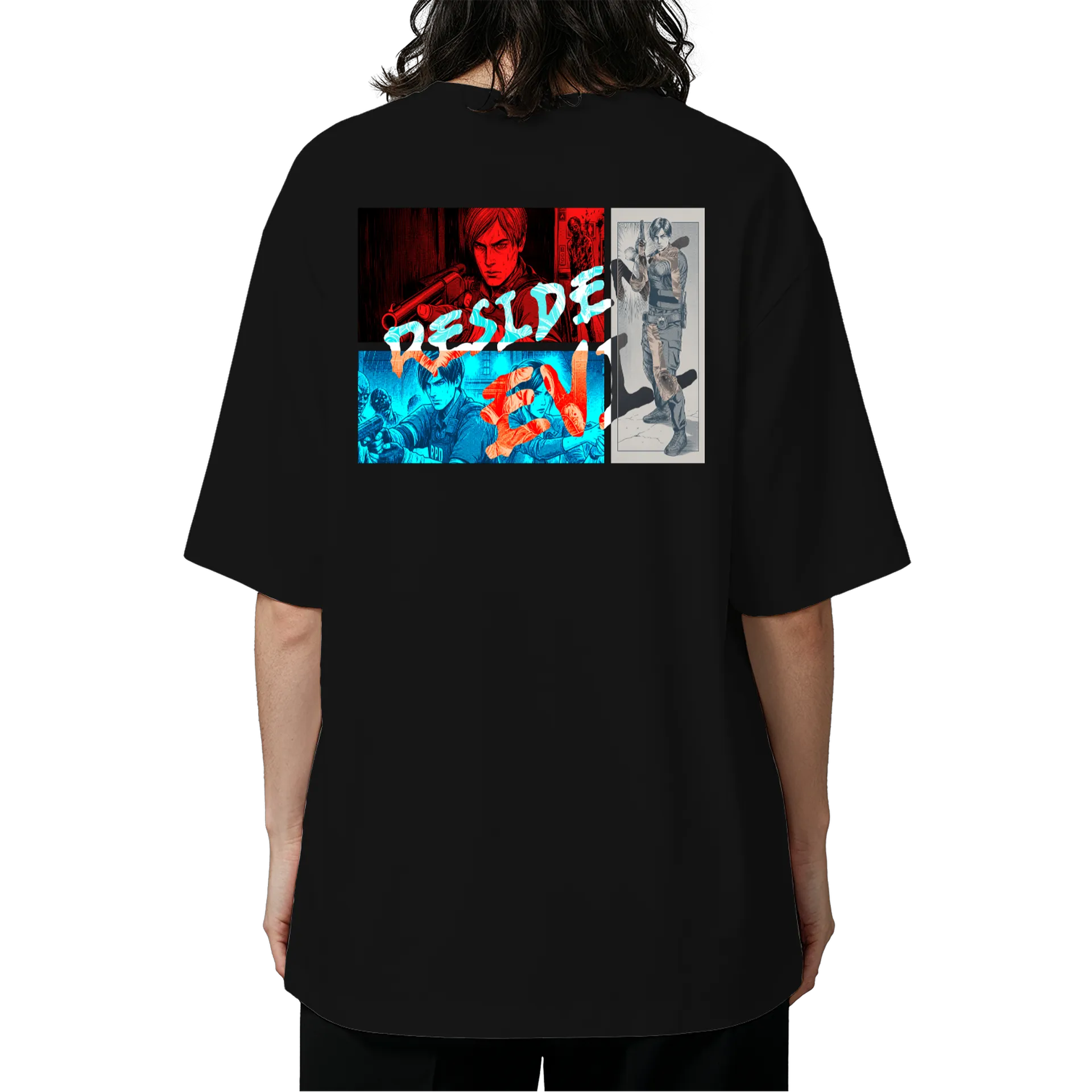 Camiseta Oversized Resident Evil - Imagem 6