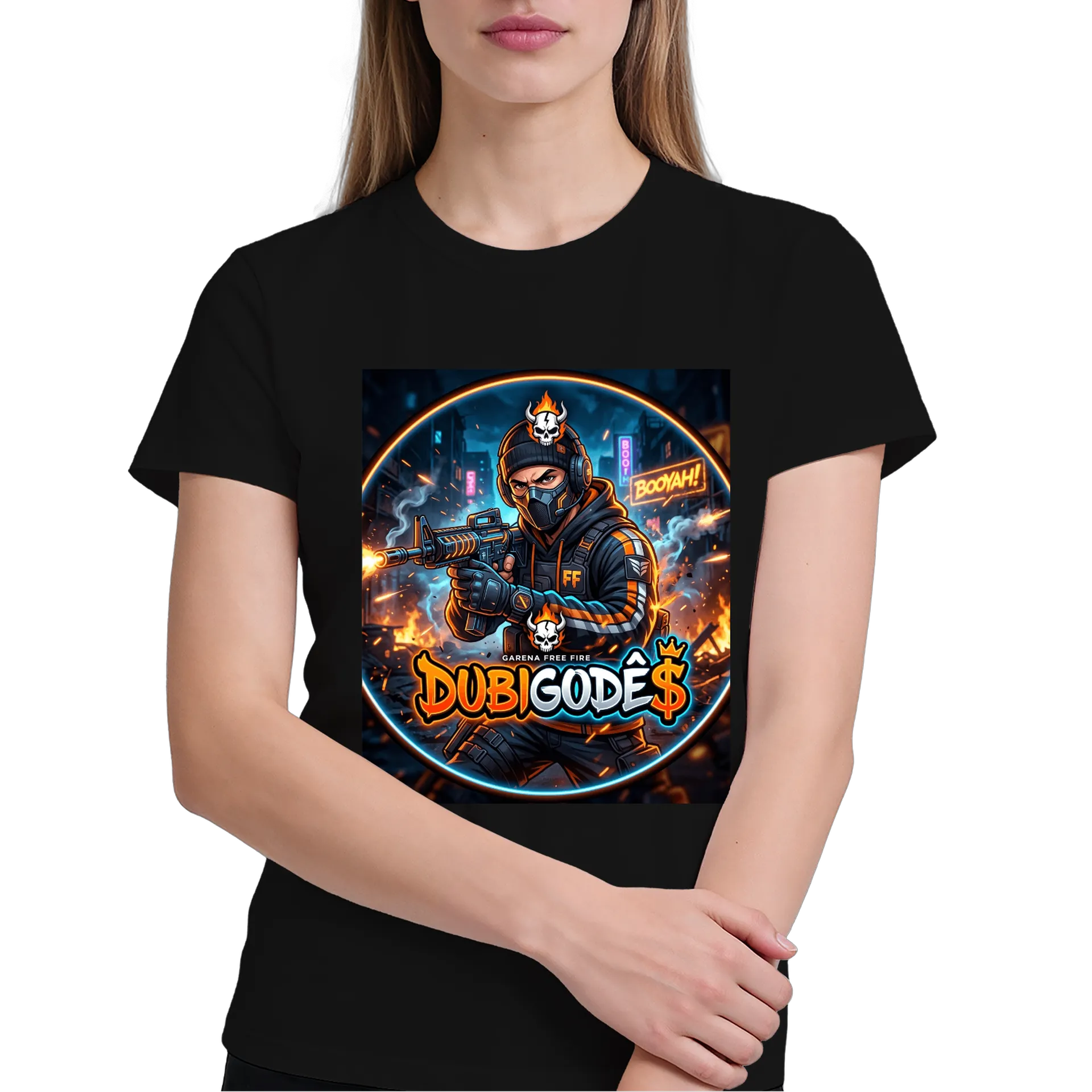 Camiseta personalizada de dubigodefpsff — imagem 3 de 6