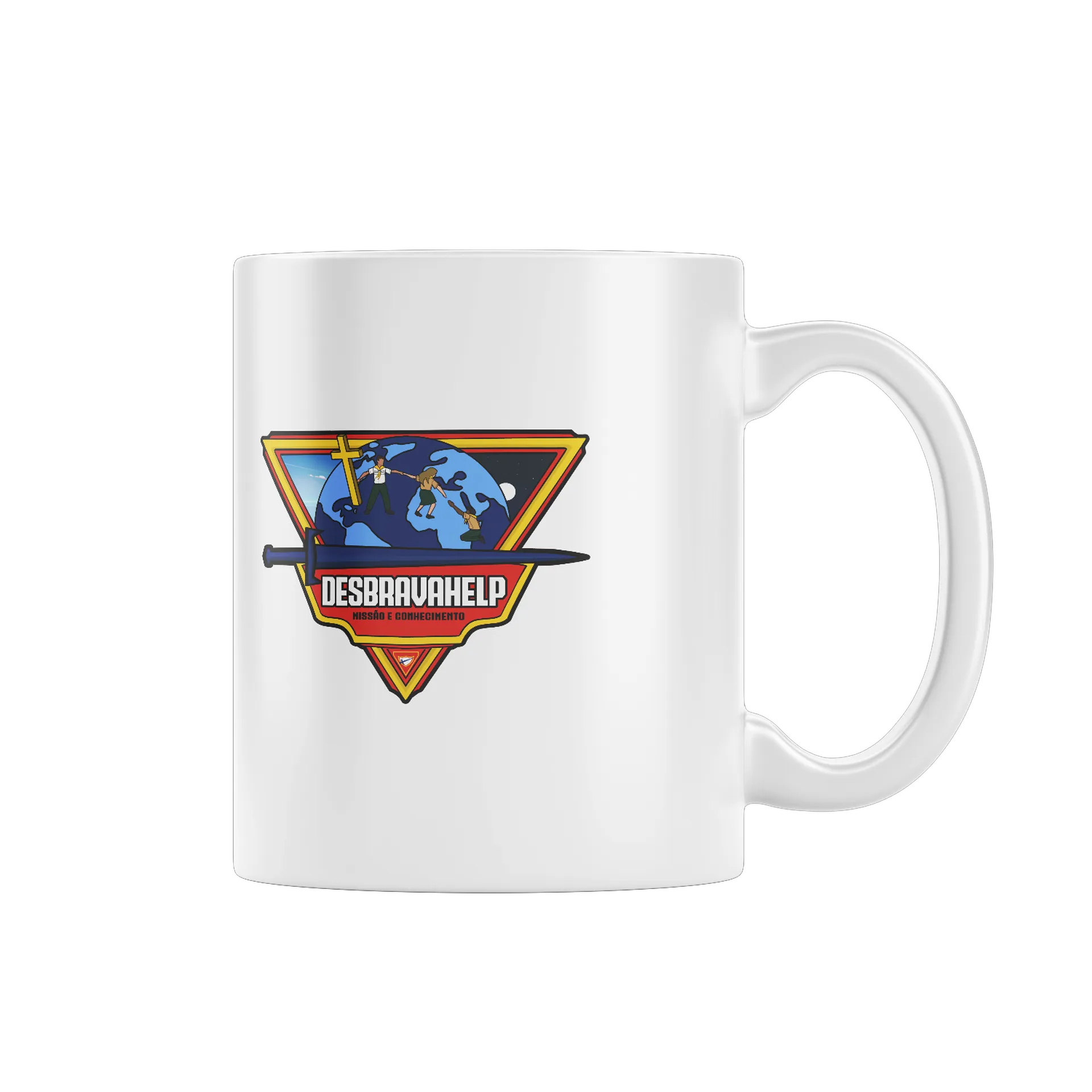 Caneca Desbravahelp de Desbravahelp