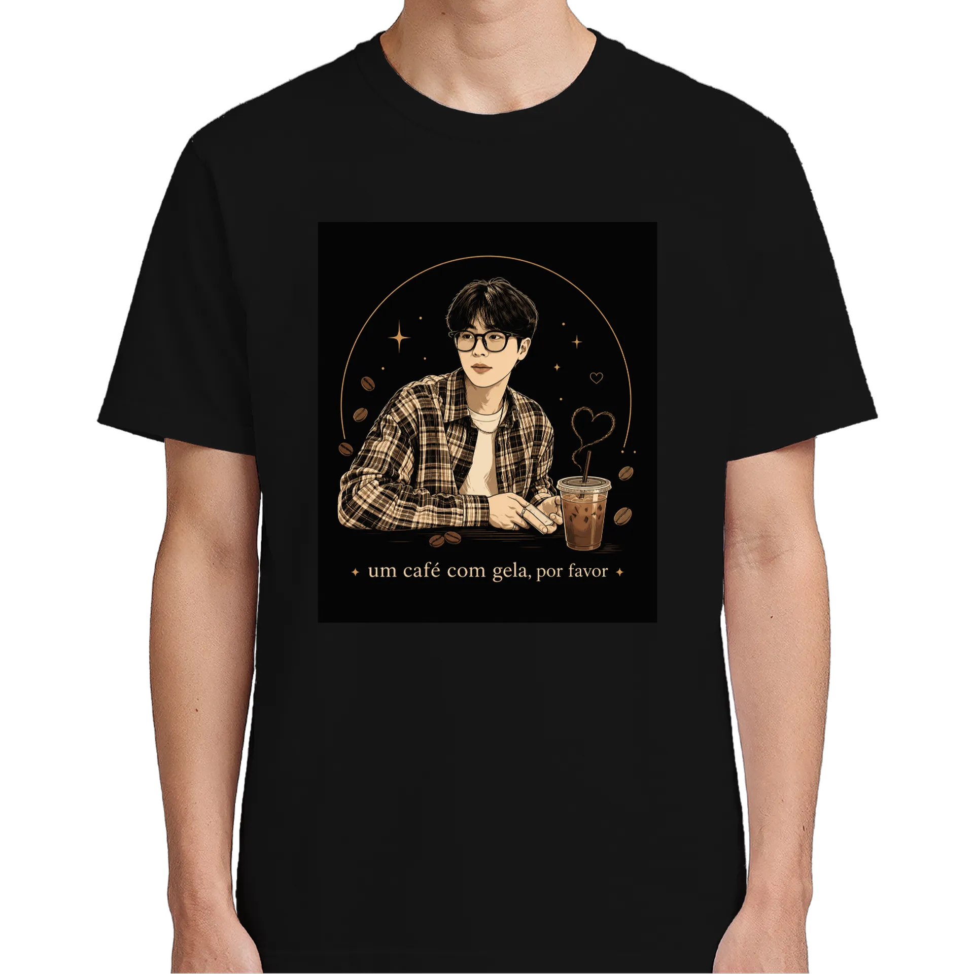 Camiseta personalizada Café com gela - Imagem 5