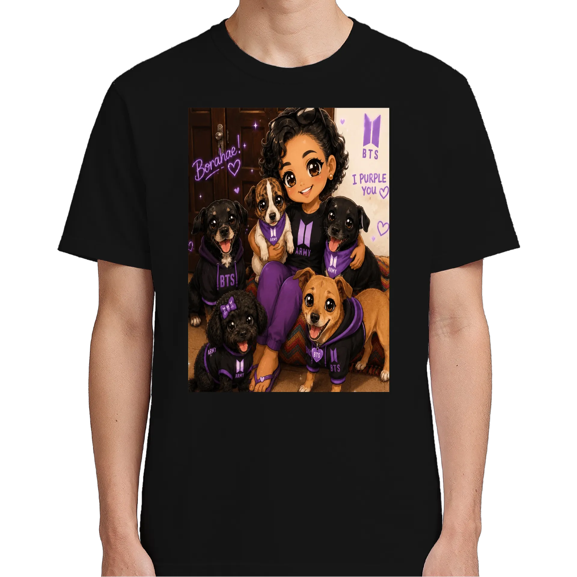 Camiseta Army Protetora de Animais  de Anja Protetora  — imagem 4 de 6