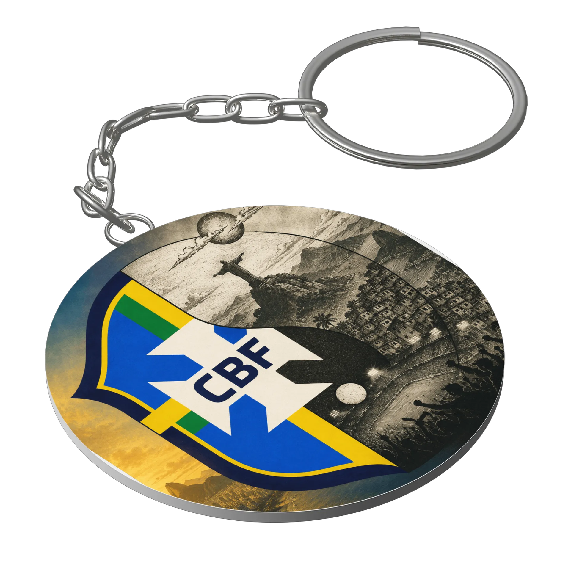 Chaveiro BRASIL X TC - Imagem 1