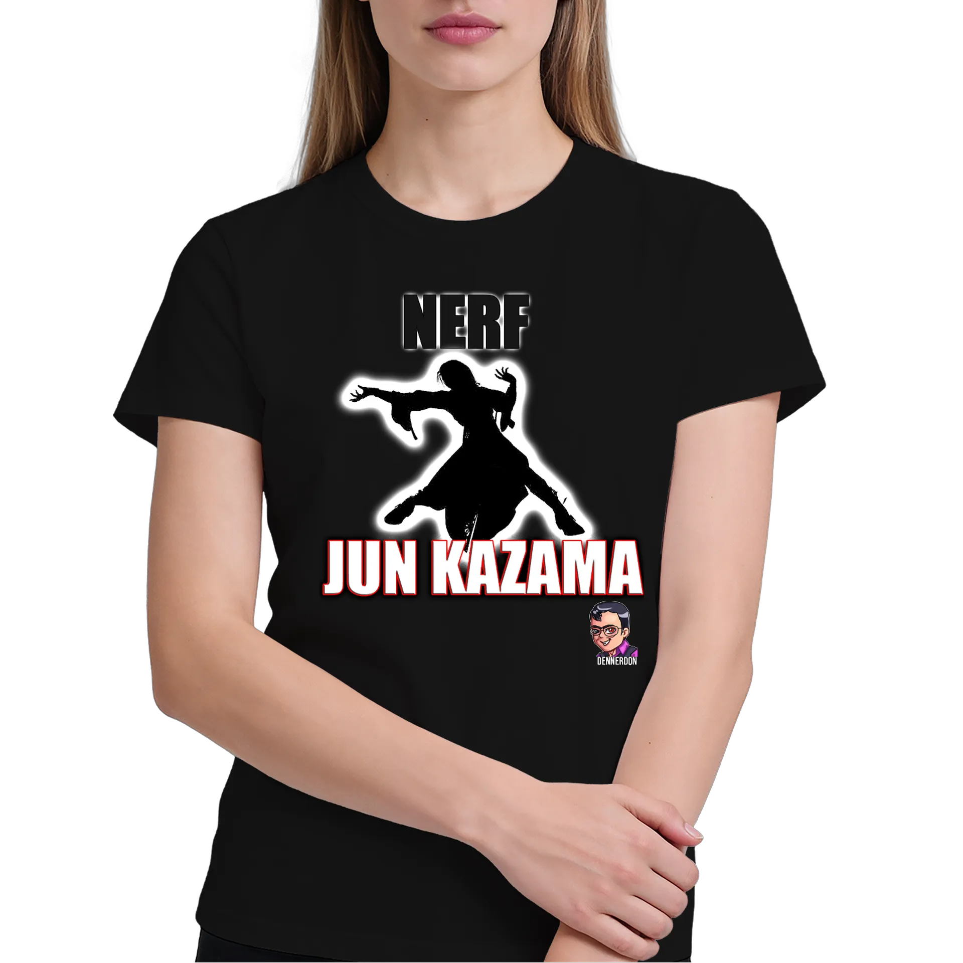 Camiseta Nerf Jun Kazama 100% Algodão - Imagem 4