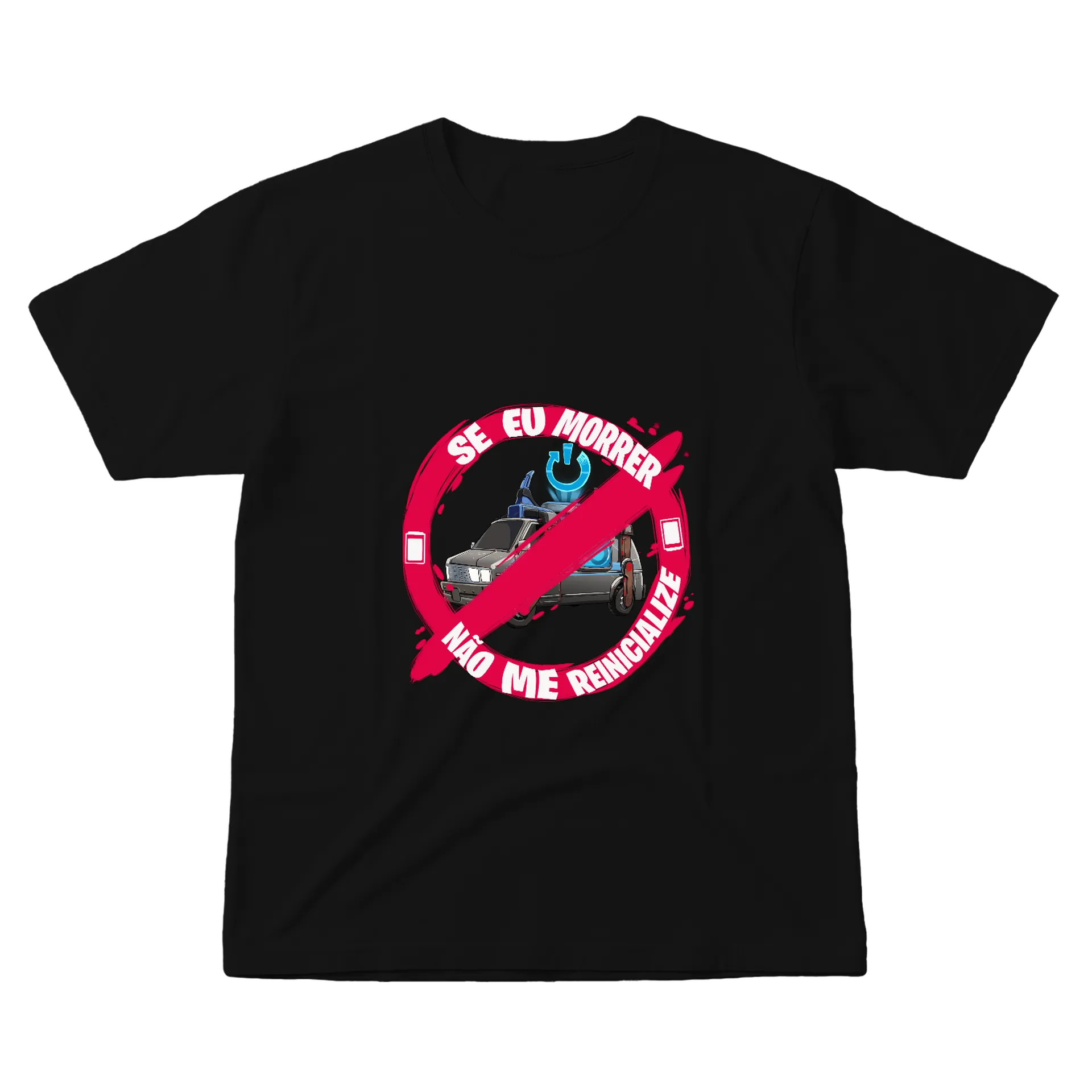Camiseta Proibido Reinicializar - Imagem 1