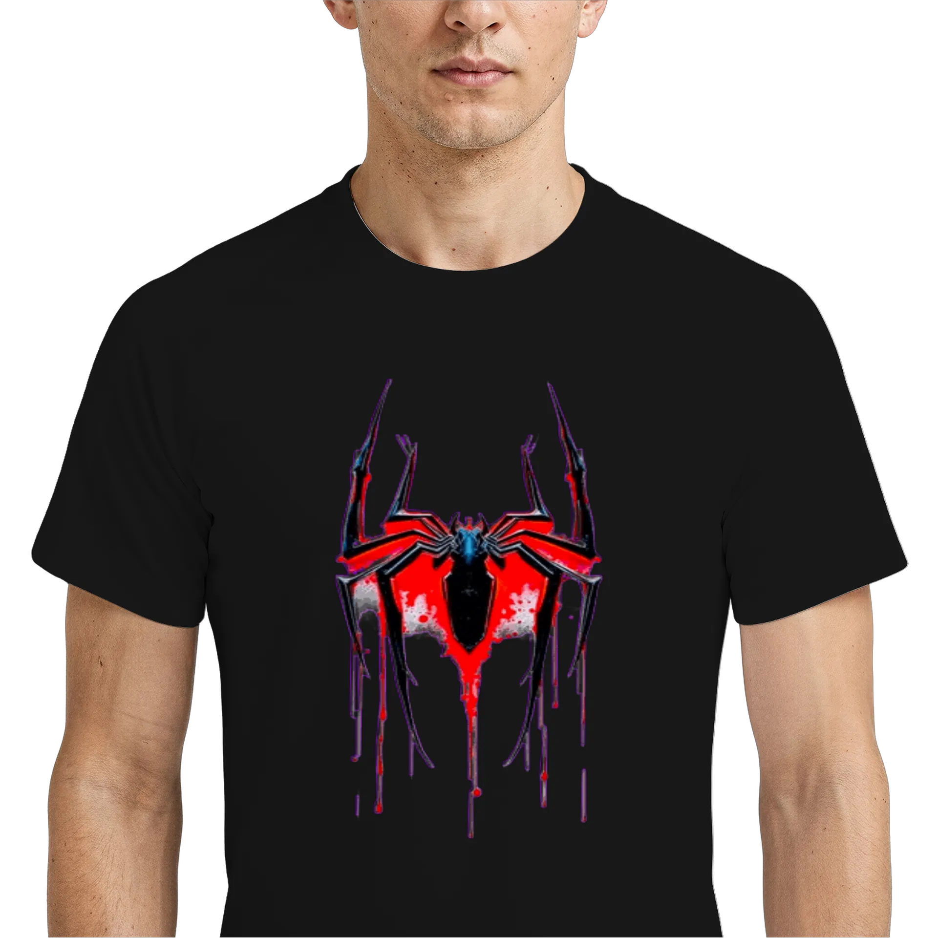 Camiseta Dry Fit Aranha Sangrenta 100% Algodão - Imagem 4