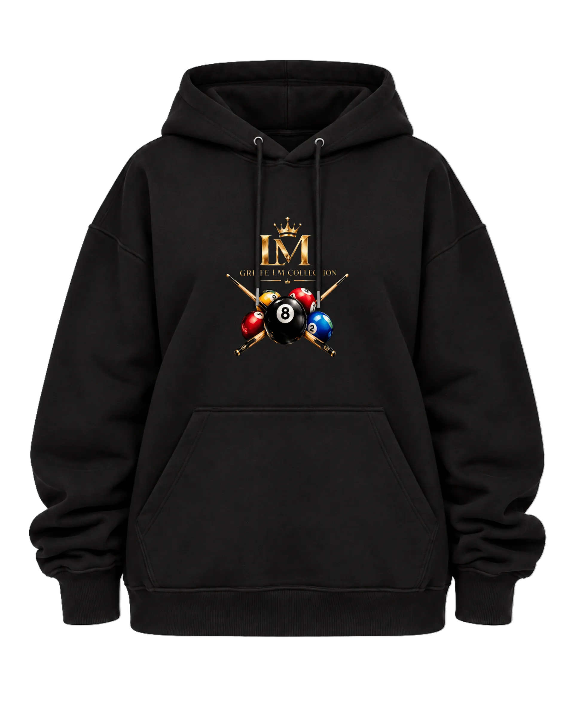 Blusa Moletom Sinuca Griff LM Collection com - Imagem 5