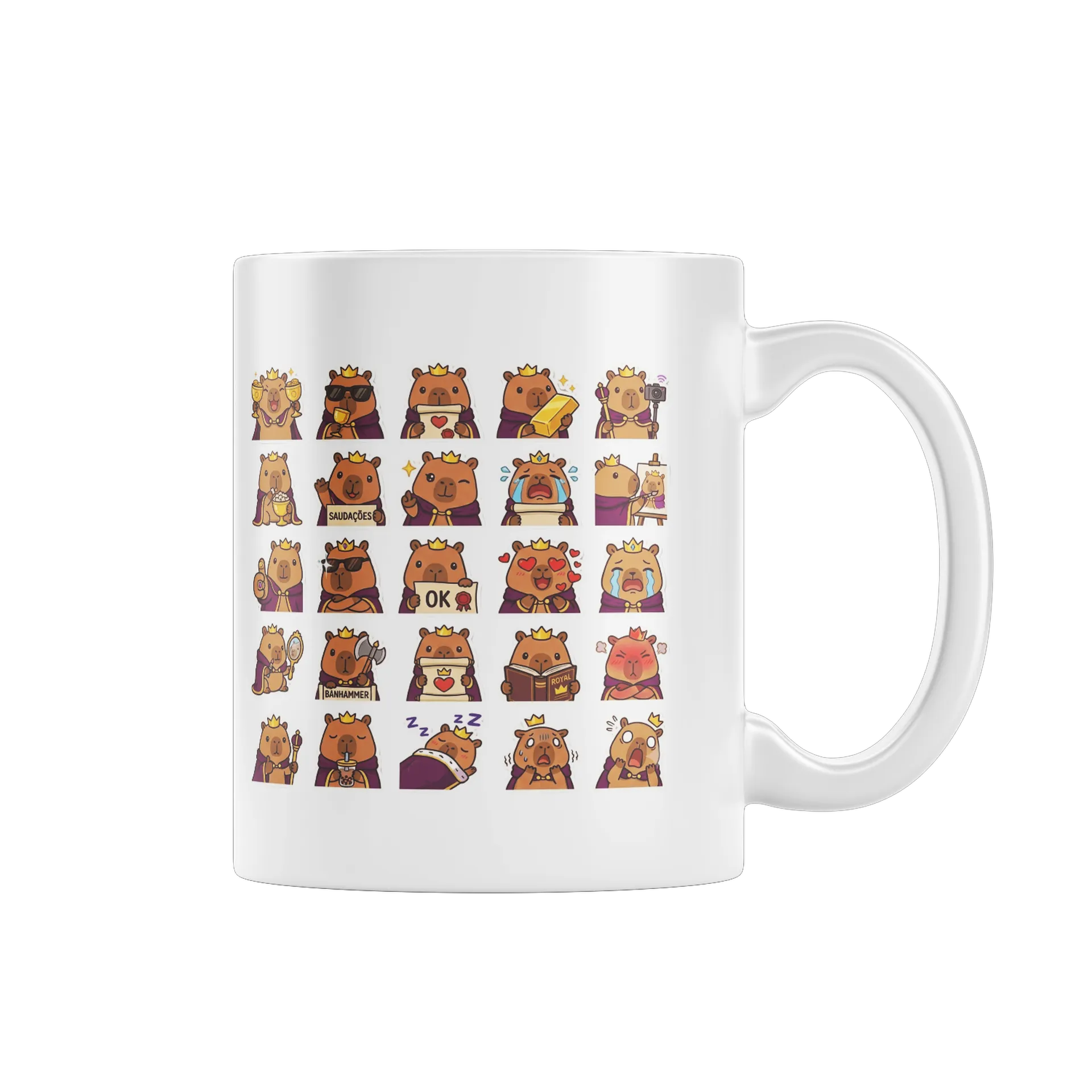 Caneca personalizada de CapivaraReiOfc — imagem 1 de 4
