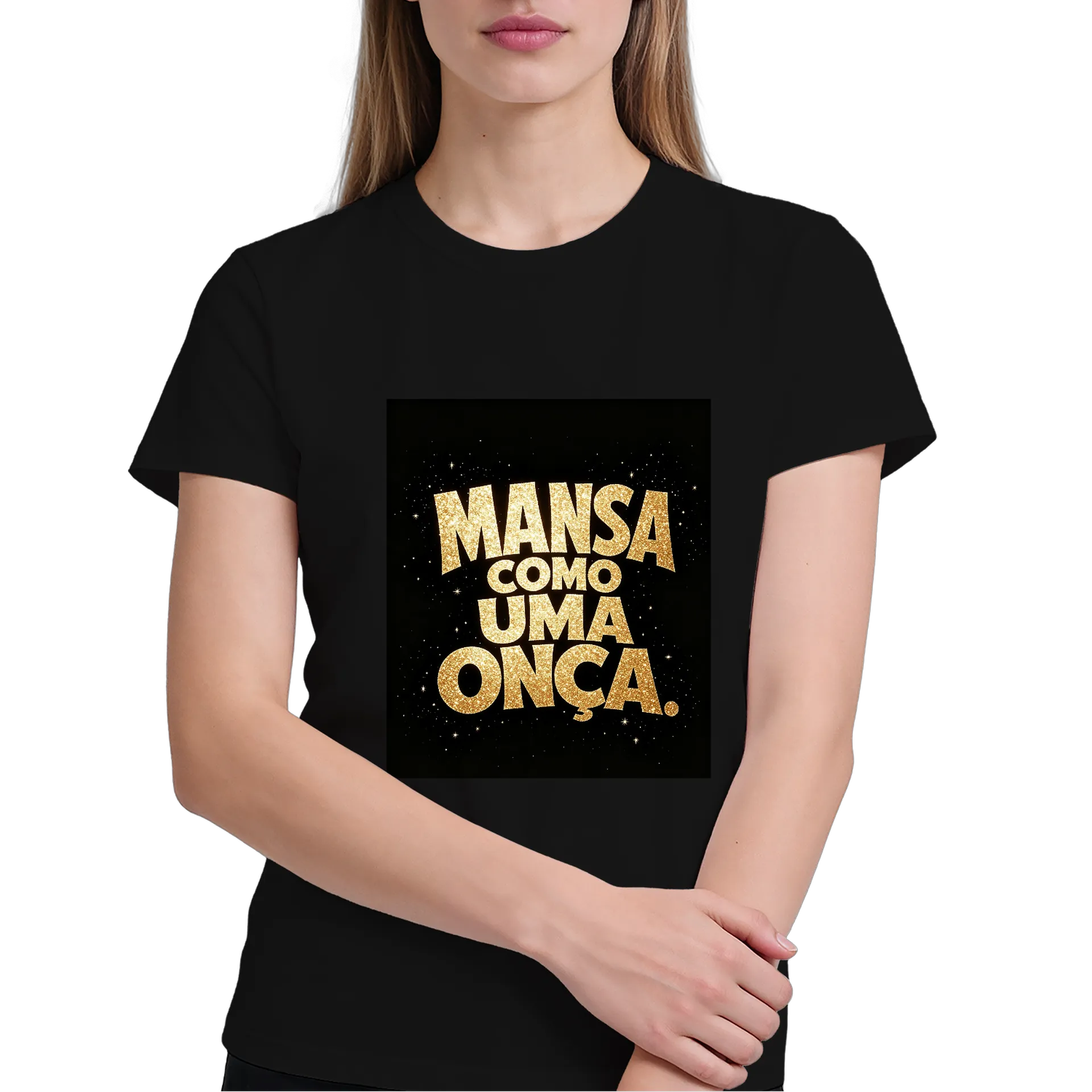Camiseta Menza Como Onça 100% Algodão - Imagem 4