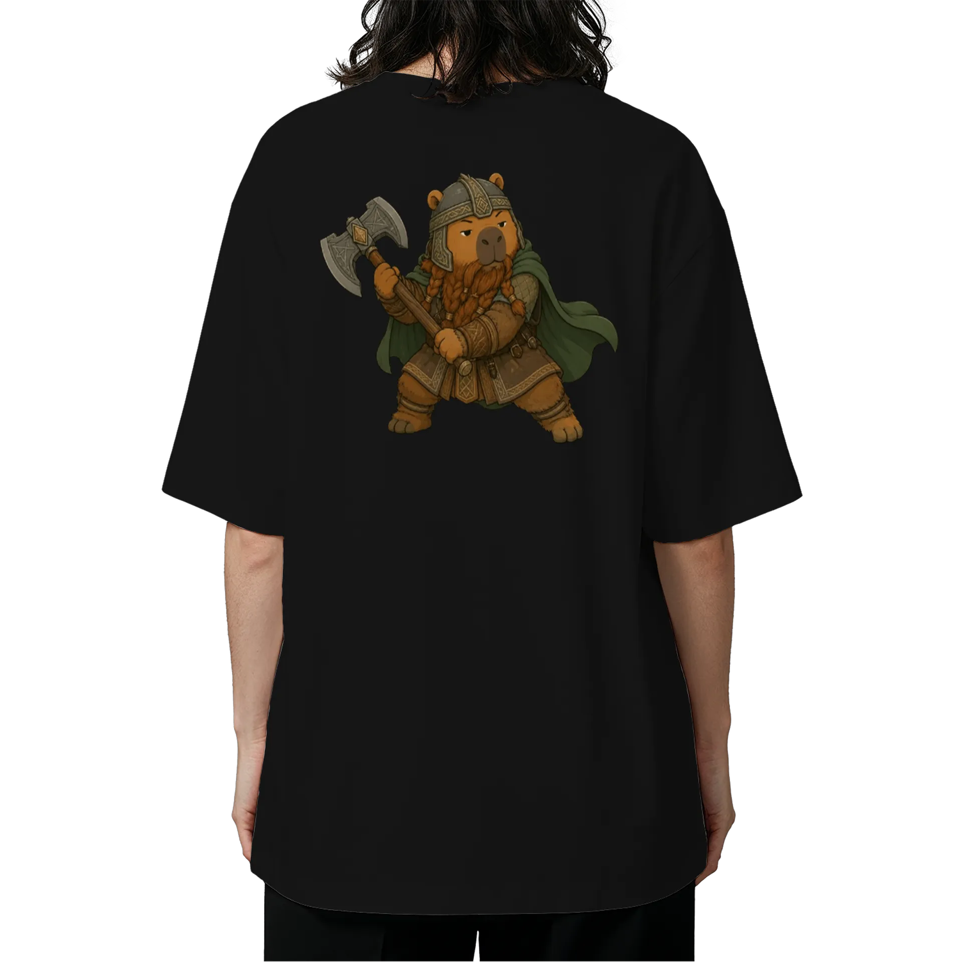 Camiseta Oversized - Capi Medieval de Capyverso - byCARLETTI — imagem 5 de 6