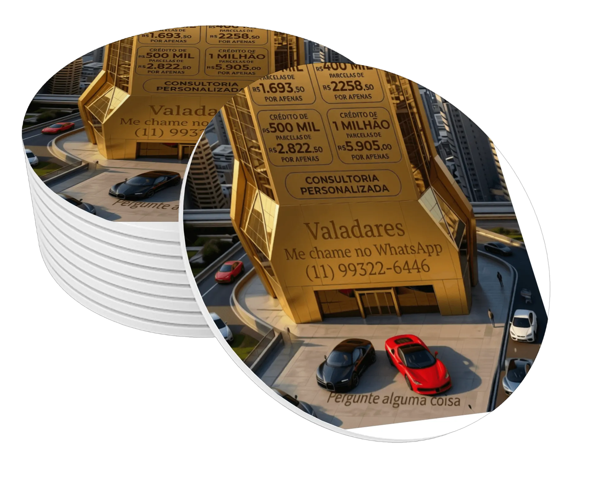 Porta-copos personalizado - Imagem 1