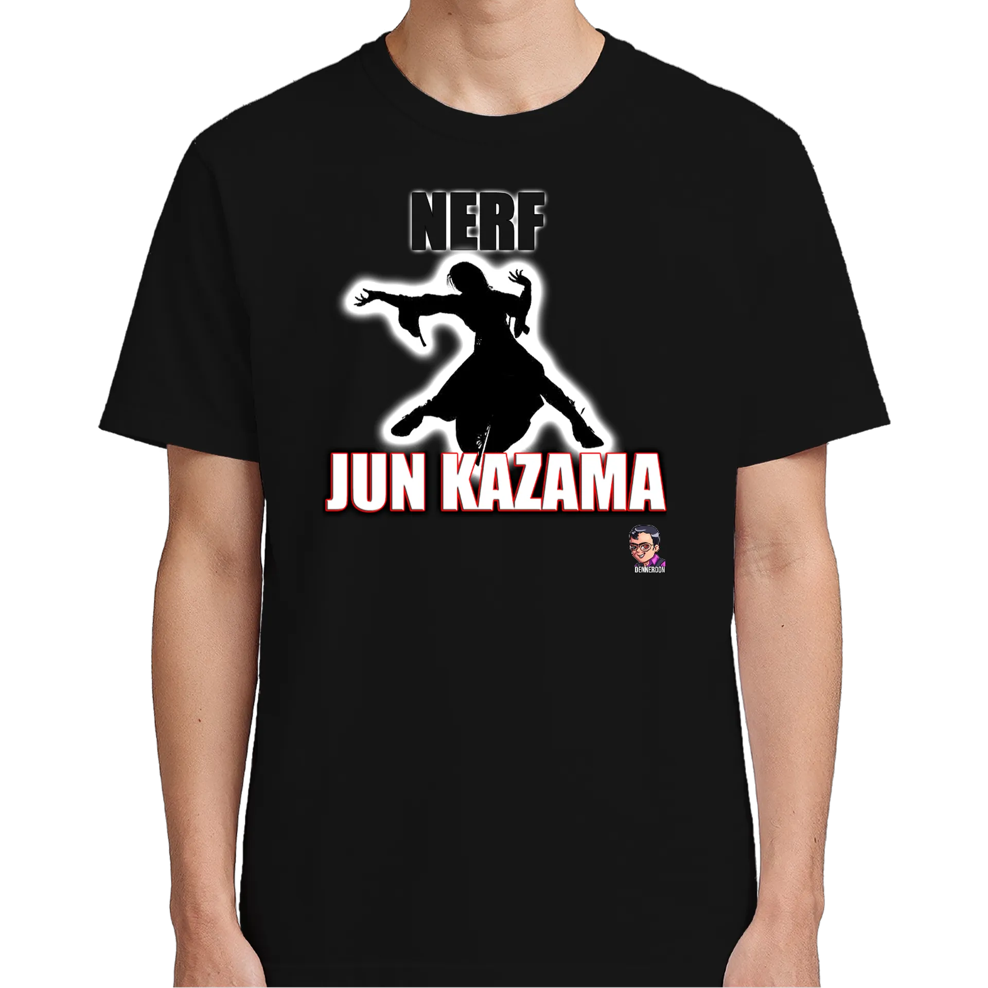 Camiseta Nerf Jun Kazama 100% Algodão - Imagem 5