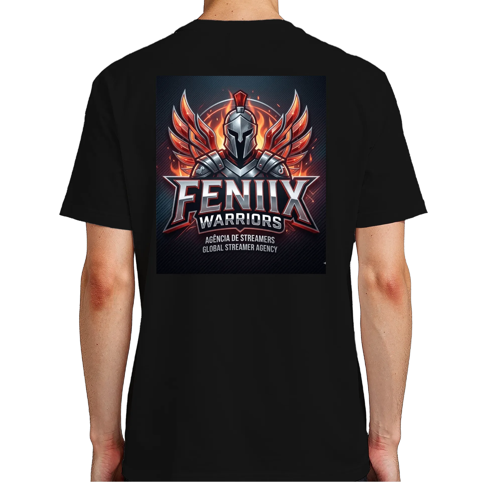 Camiseta Fênix Warriors Estampa Personalizada 100% Algodão - Imagem 7