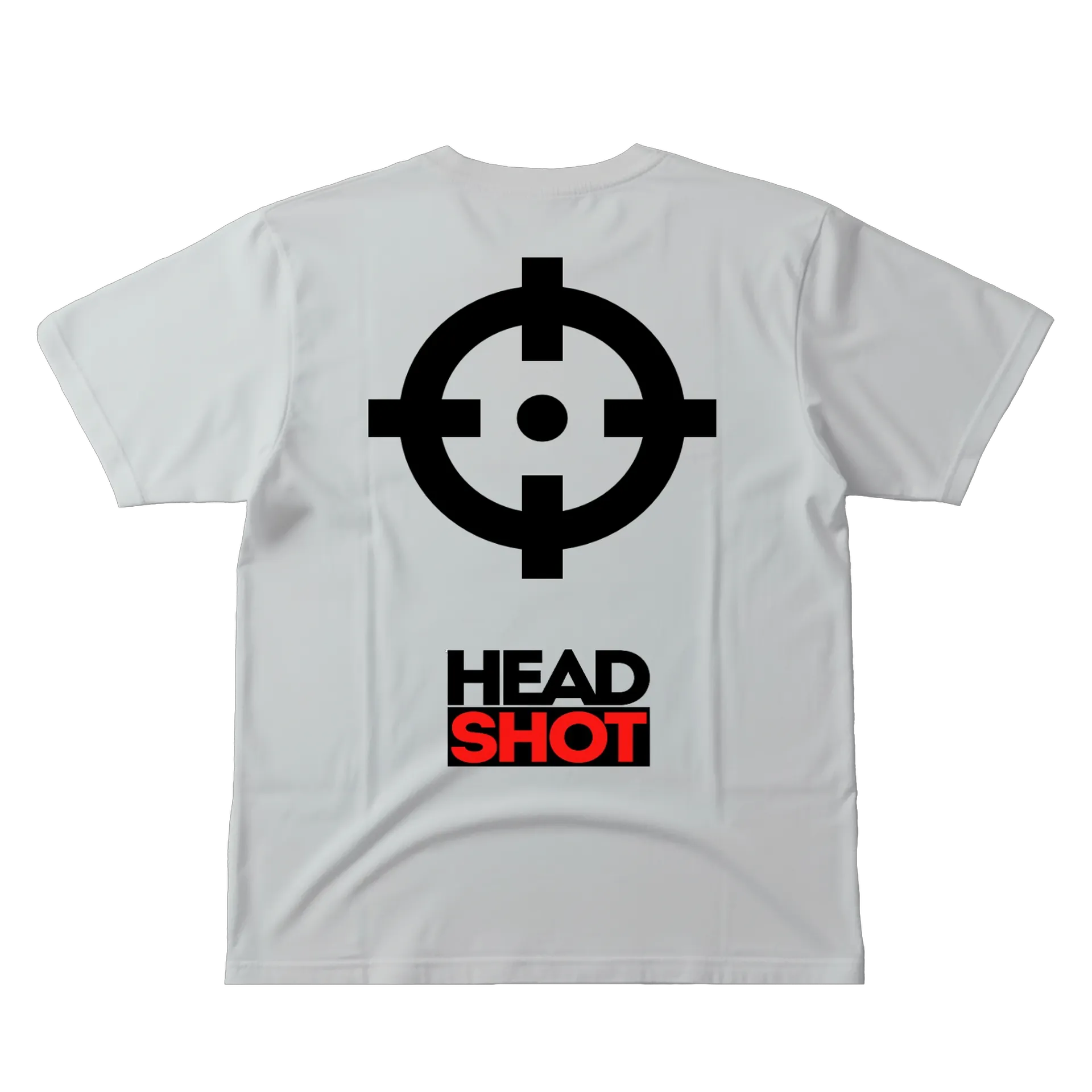 Camiseta Estampa Headshot 100% Algodão Branco e Verde - Imagem 3