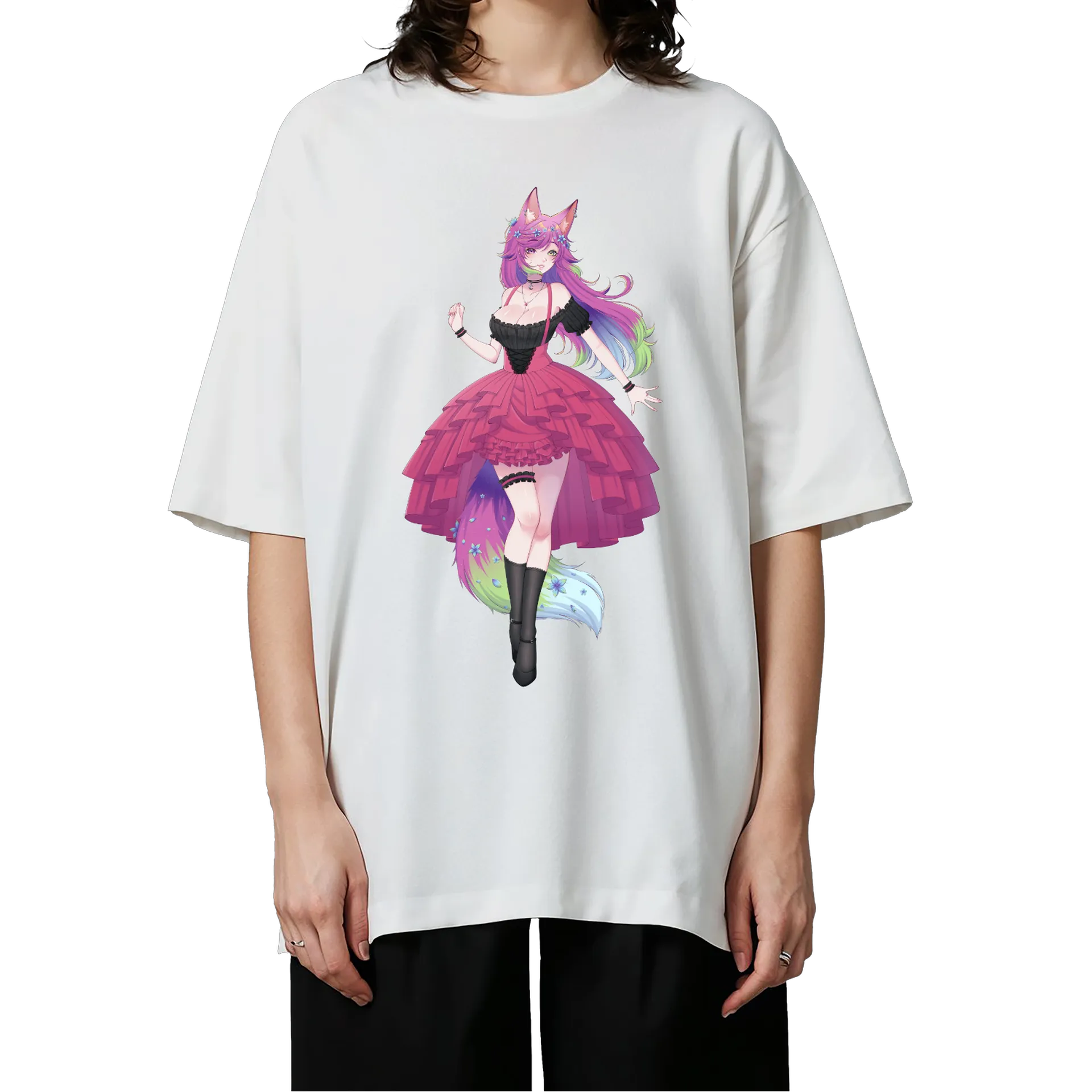 Camiseta Oversized Cherry de Cherry Moon — imagem 3 de 6