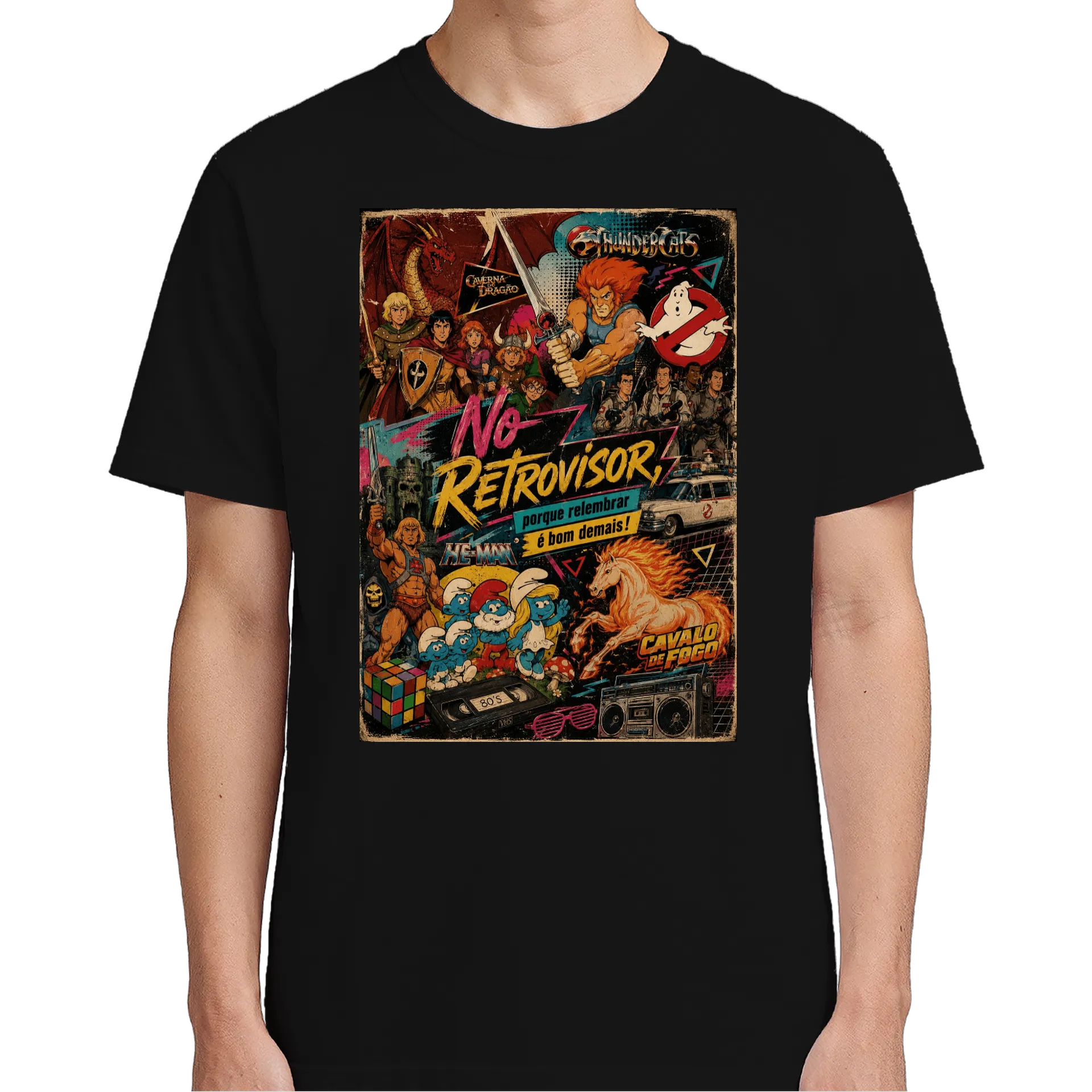 Camiseta Desenhos anos 80 - Imagem 5