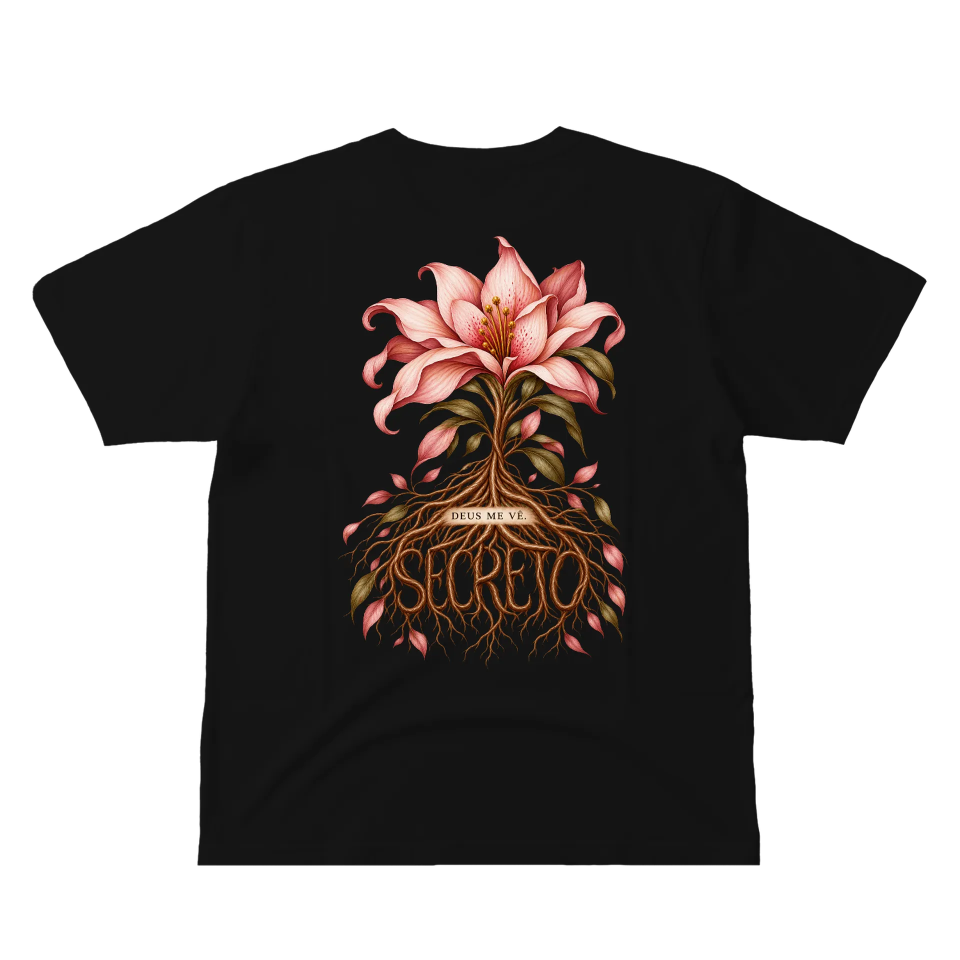 Camiseta Florescendo no secreto 100% Algodão de ericaxavier — imagem 2 de 5