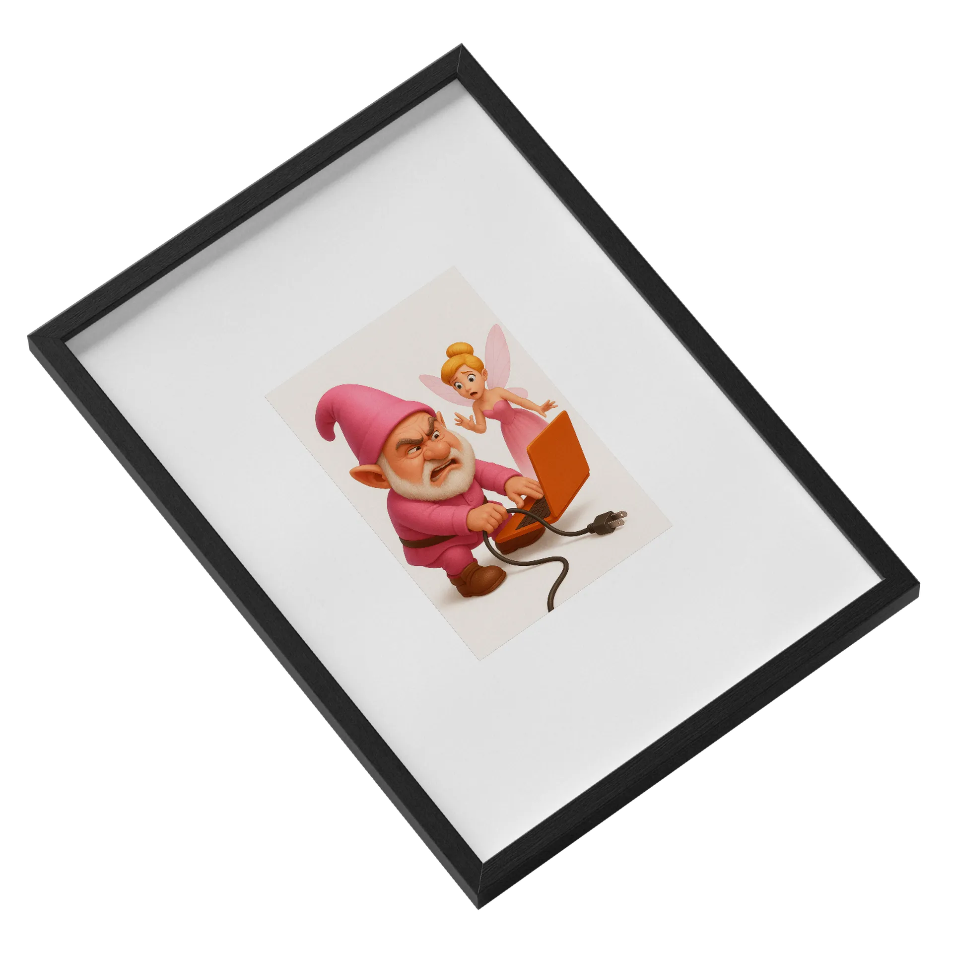 Quadro A3 personalizado de nero Corttez card