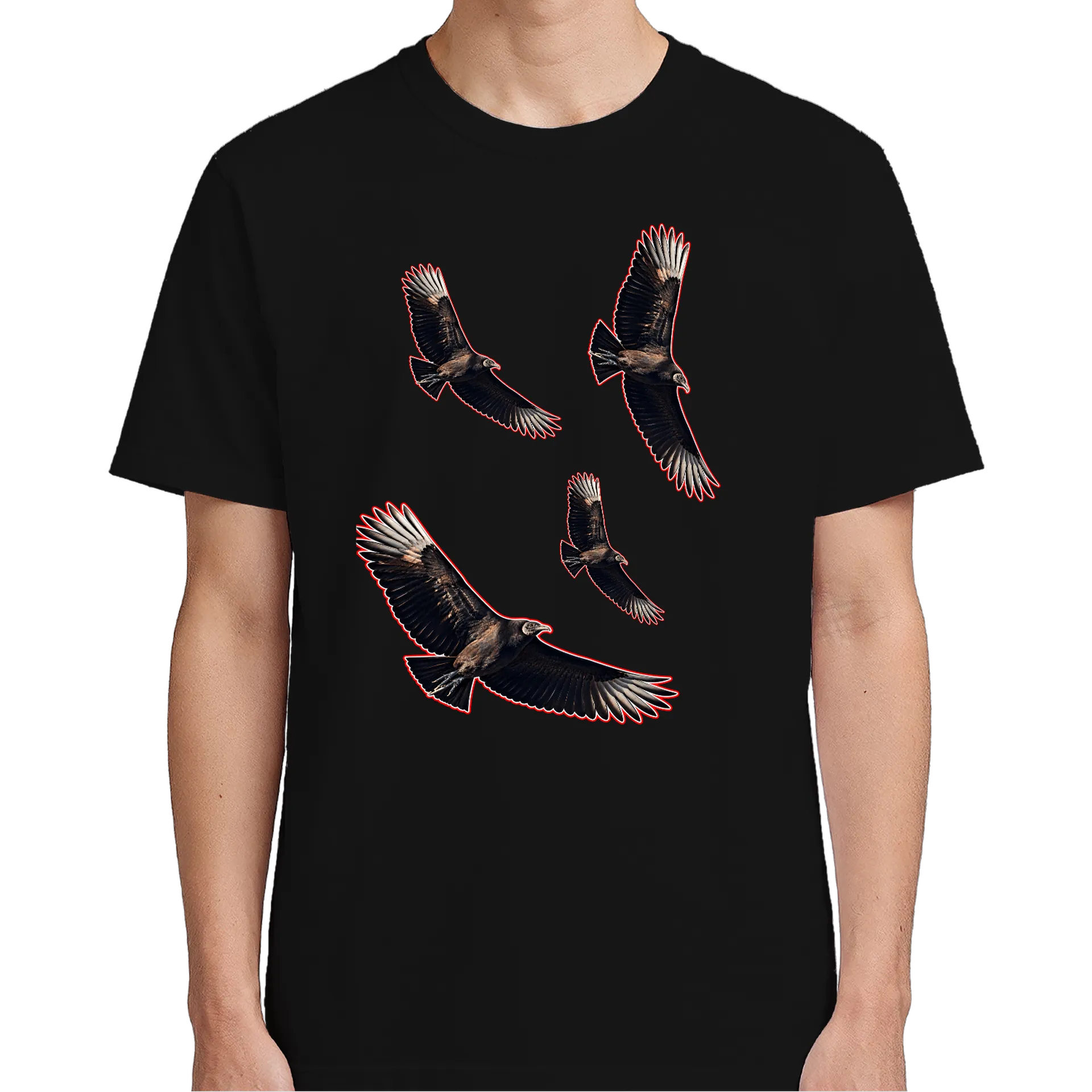 Camiseta URUBU DA GÁVEA 100% Algodão - Imagem 4