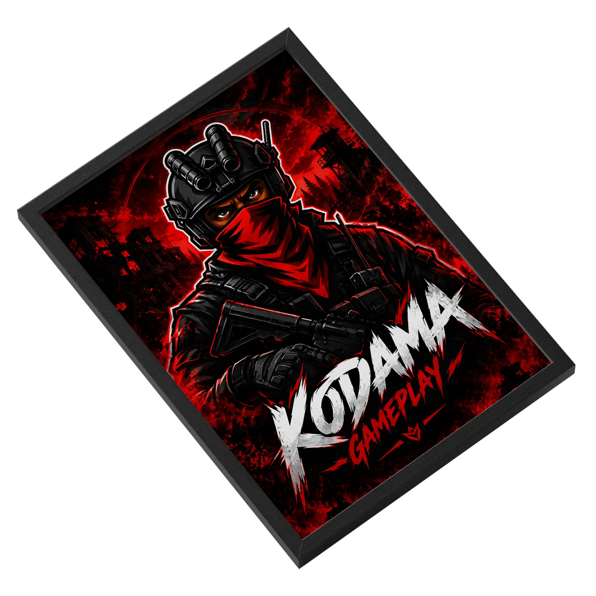 Poster A3 com Vidro Kodama de Kodama Gameplay — imagem 2 de 3