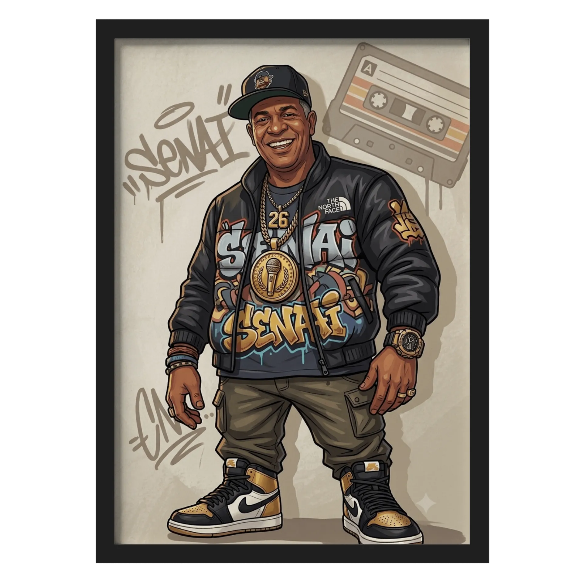 Quadro A3 personalizado - Imagem 1