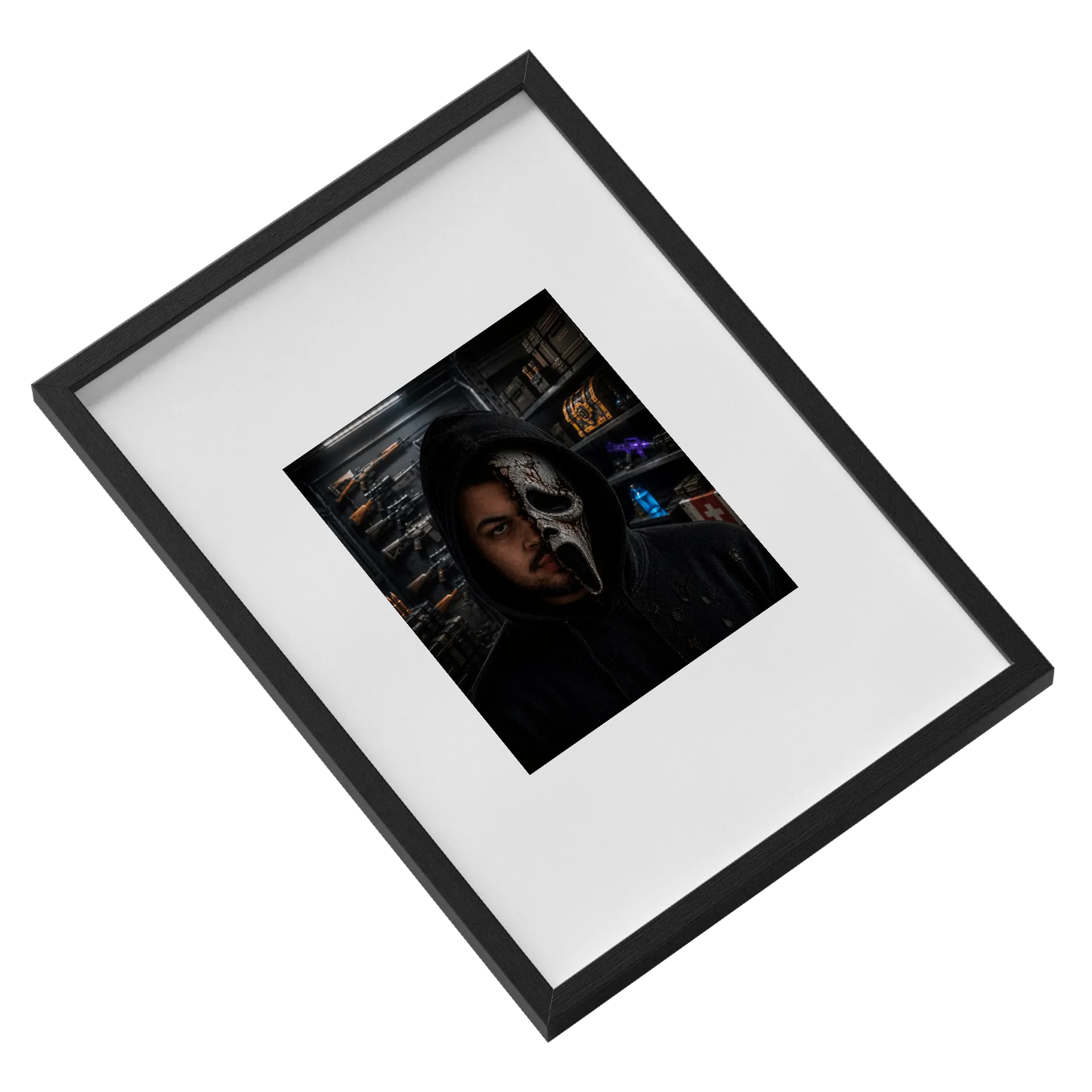 Quadro A3 personalizado GHOST FACE TWO - Imagem 2