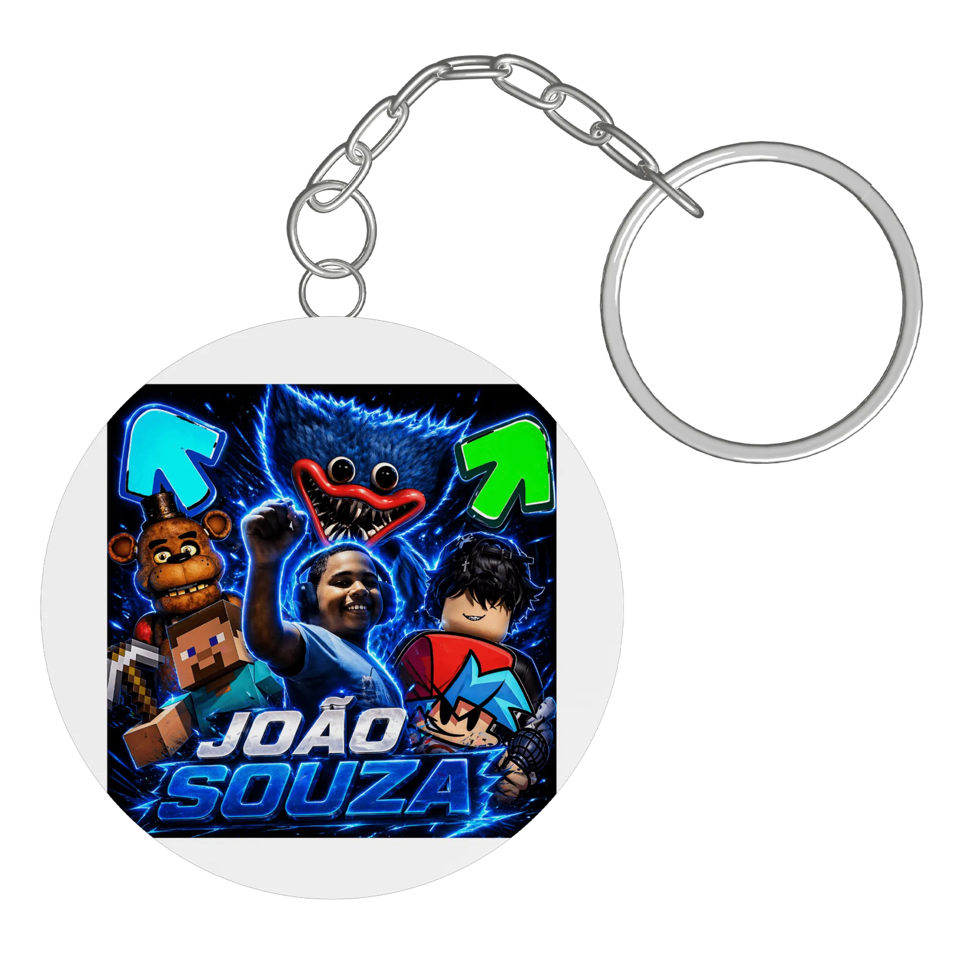 Chaveiro do canal joão souza de Joanna e joão souza