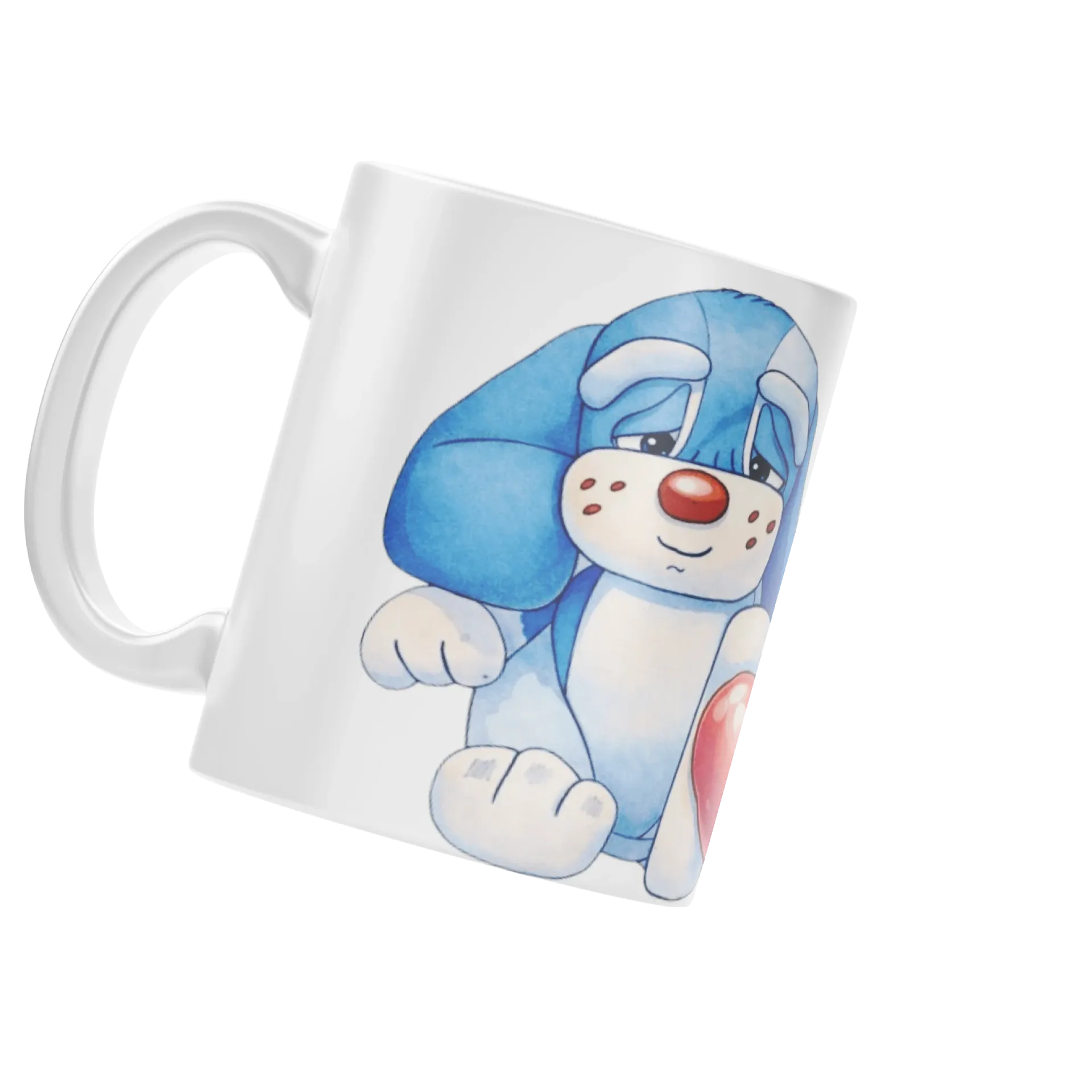 Caneca Urso Apaxonado de lila