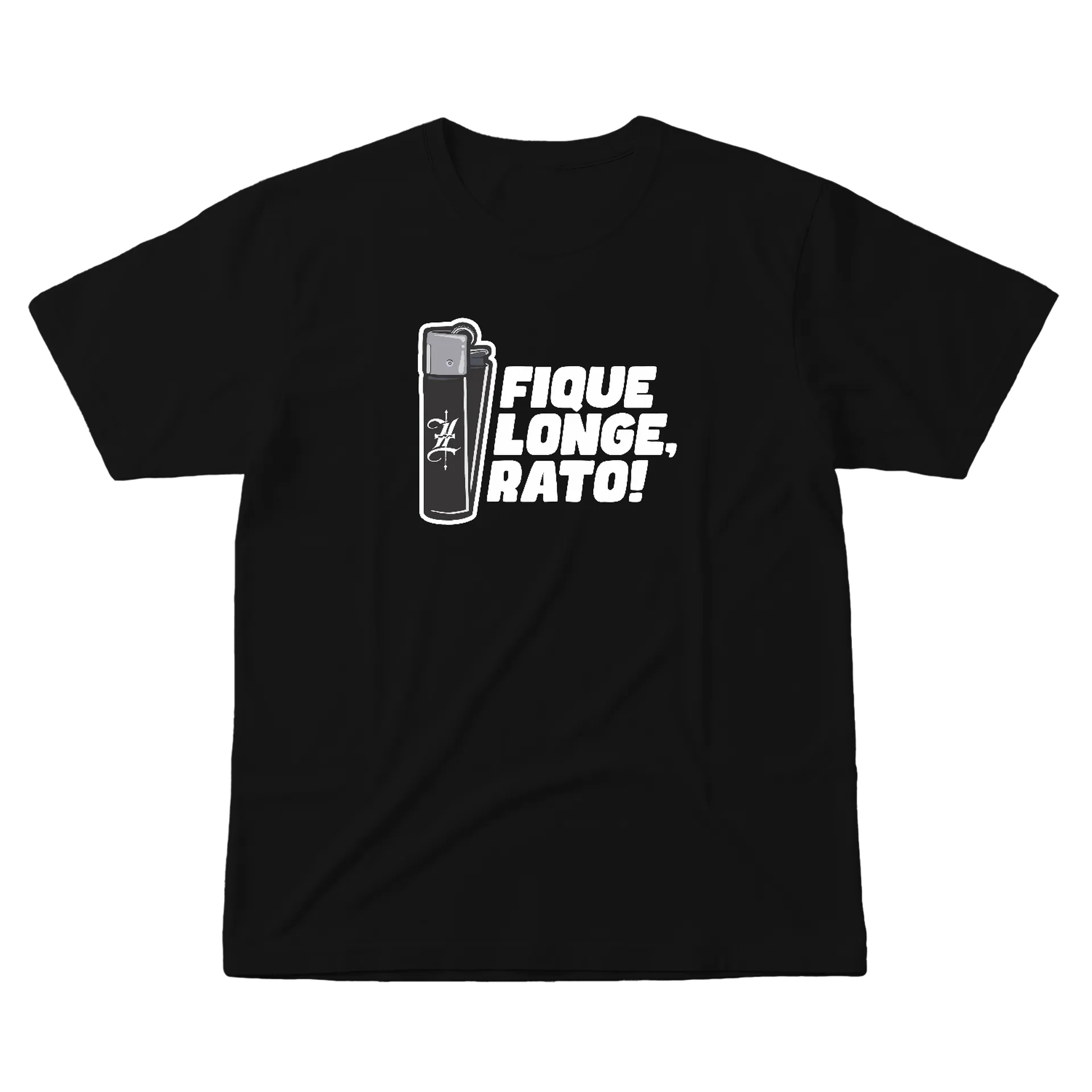 Camiseta Personalizada Fique Longo Rato 100% Algodão - Imagem 1