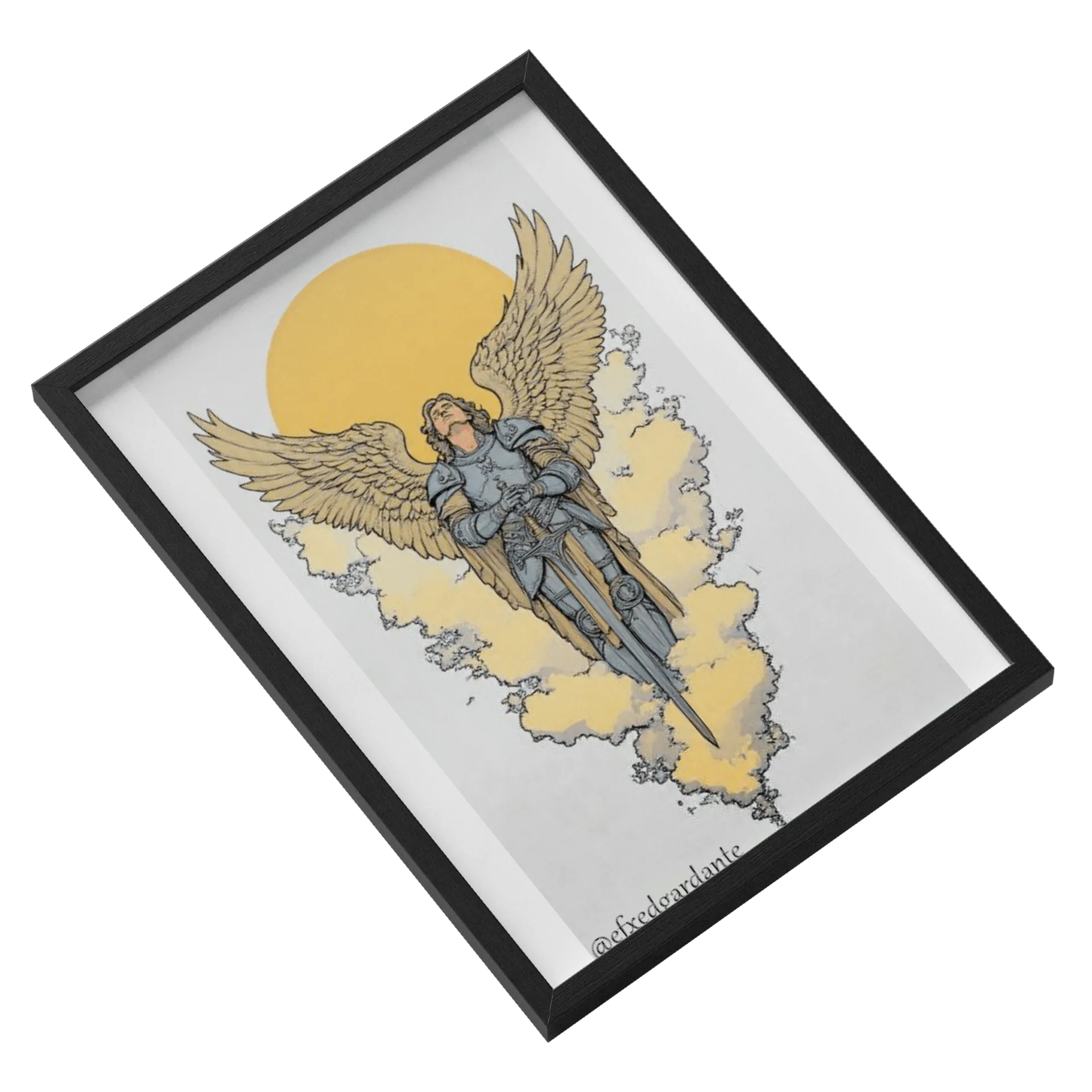 Quadro A3 personalizado de EFXDante