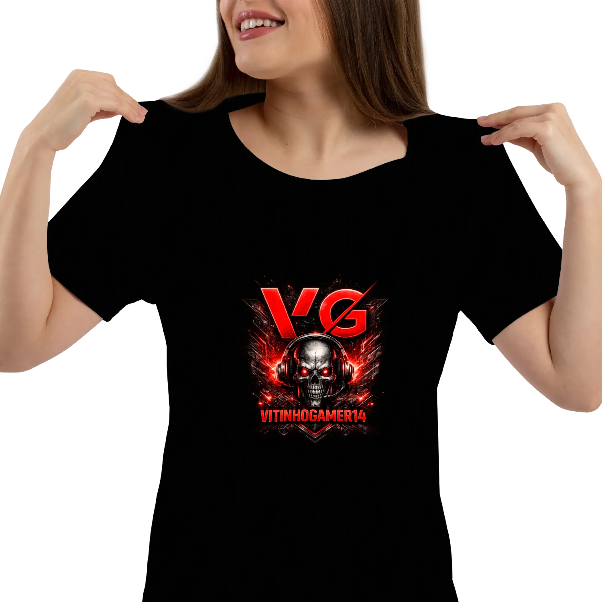 Camiseta personalizada de Vitinhogamer14