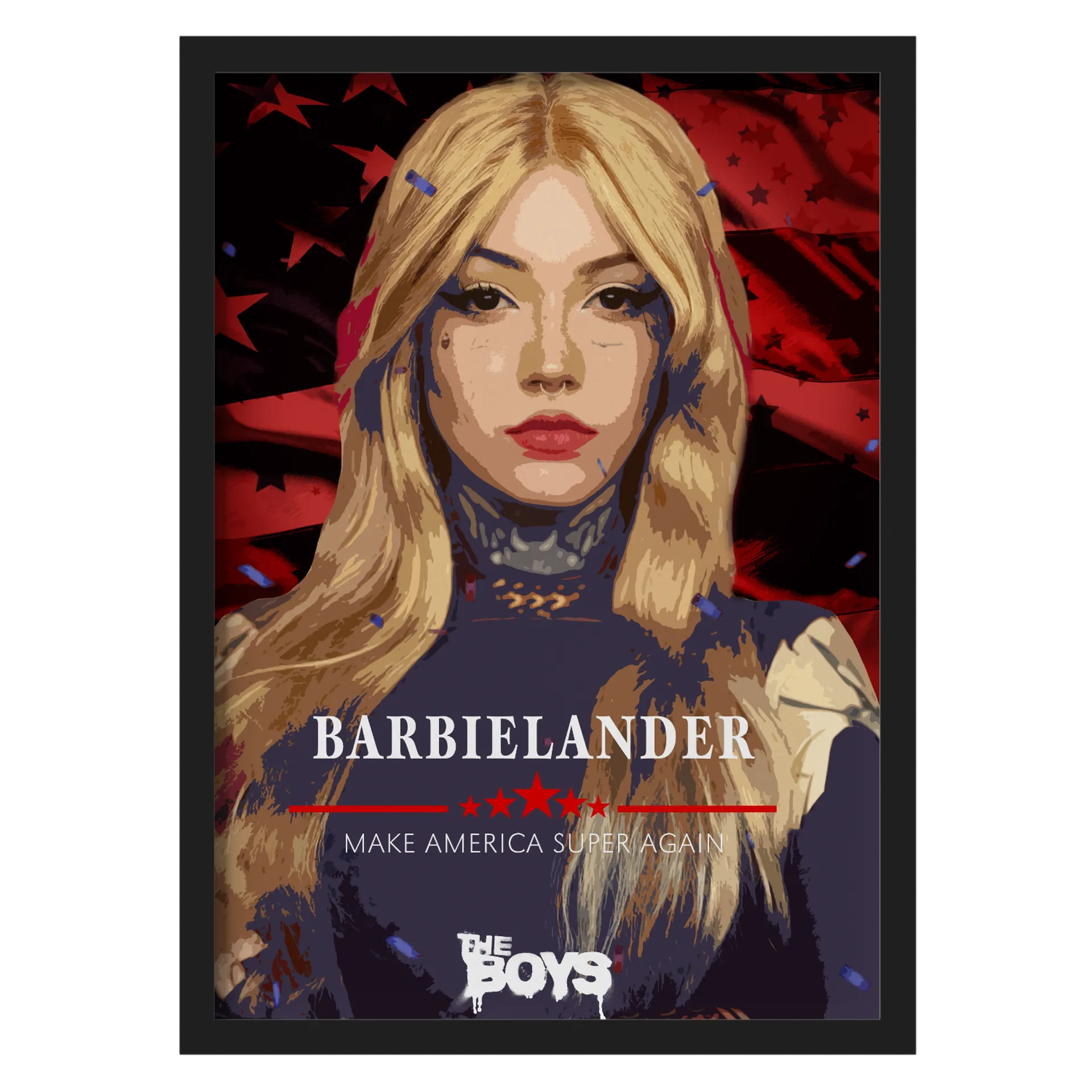 Quadro Barbielander de barbie.exec