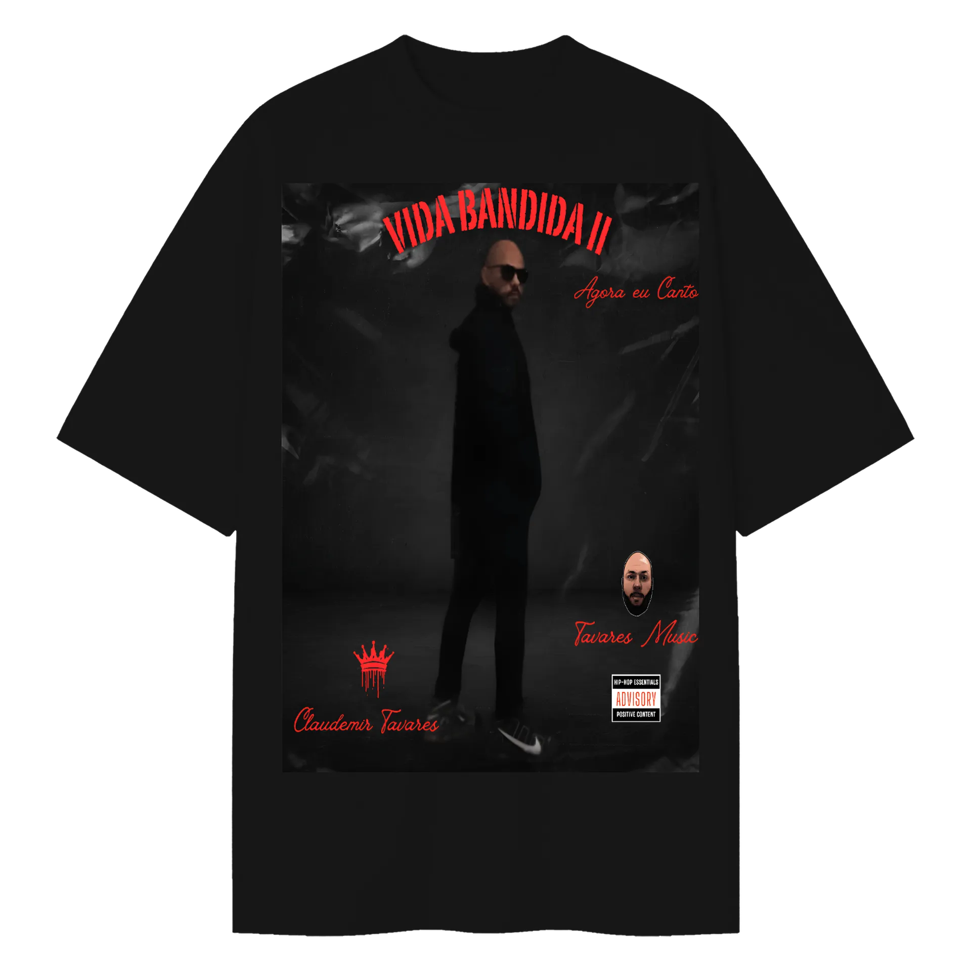 Camiseta Oversized de CLAUDEMIR TAVARES — imagem 1 de 6