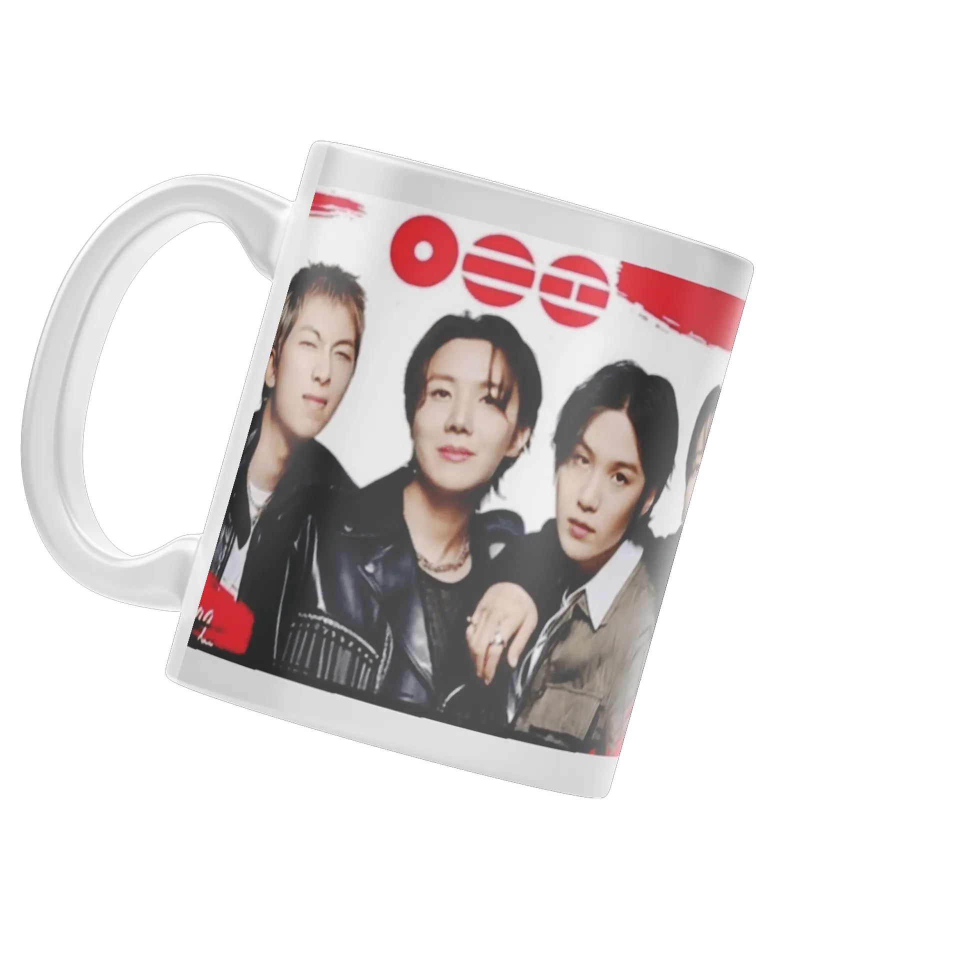 Caneca Porcelana Estampa Grupo BTS 325ml de MAGICAL WORLD