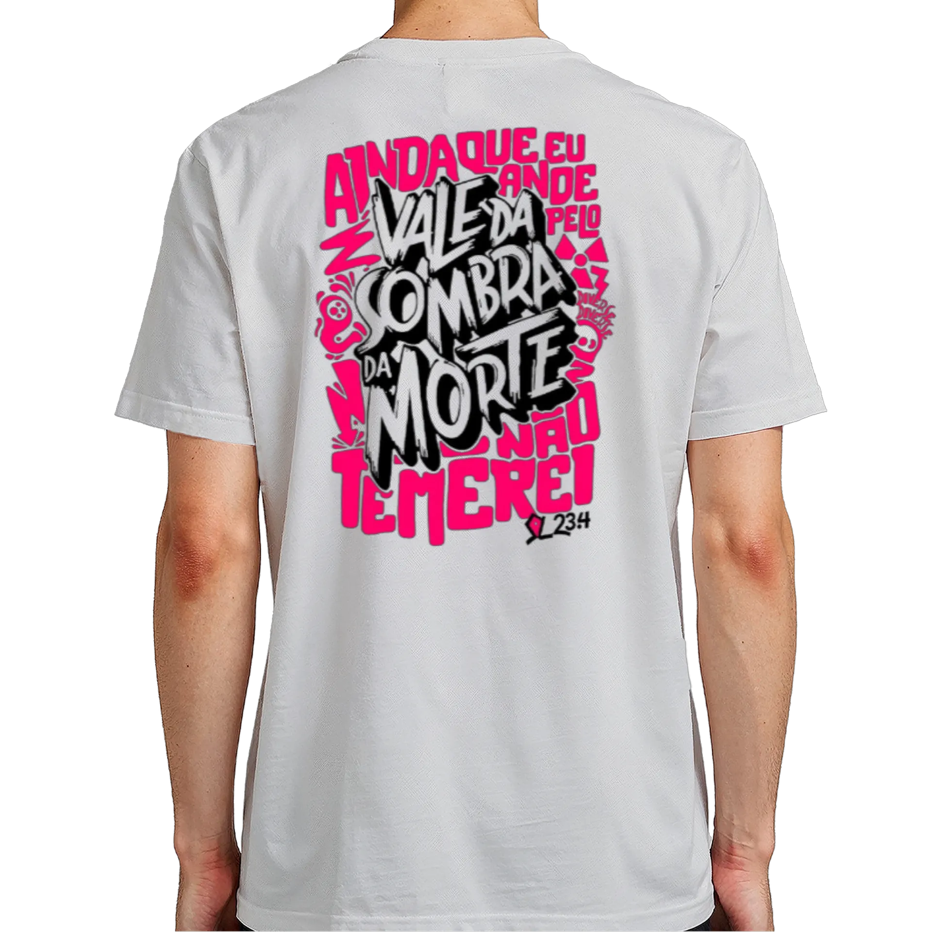 Camiseta Estampa Religiosa 100% Algodão - Imagem 7